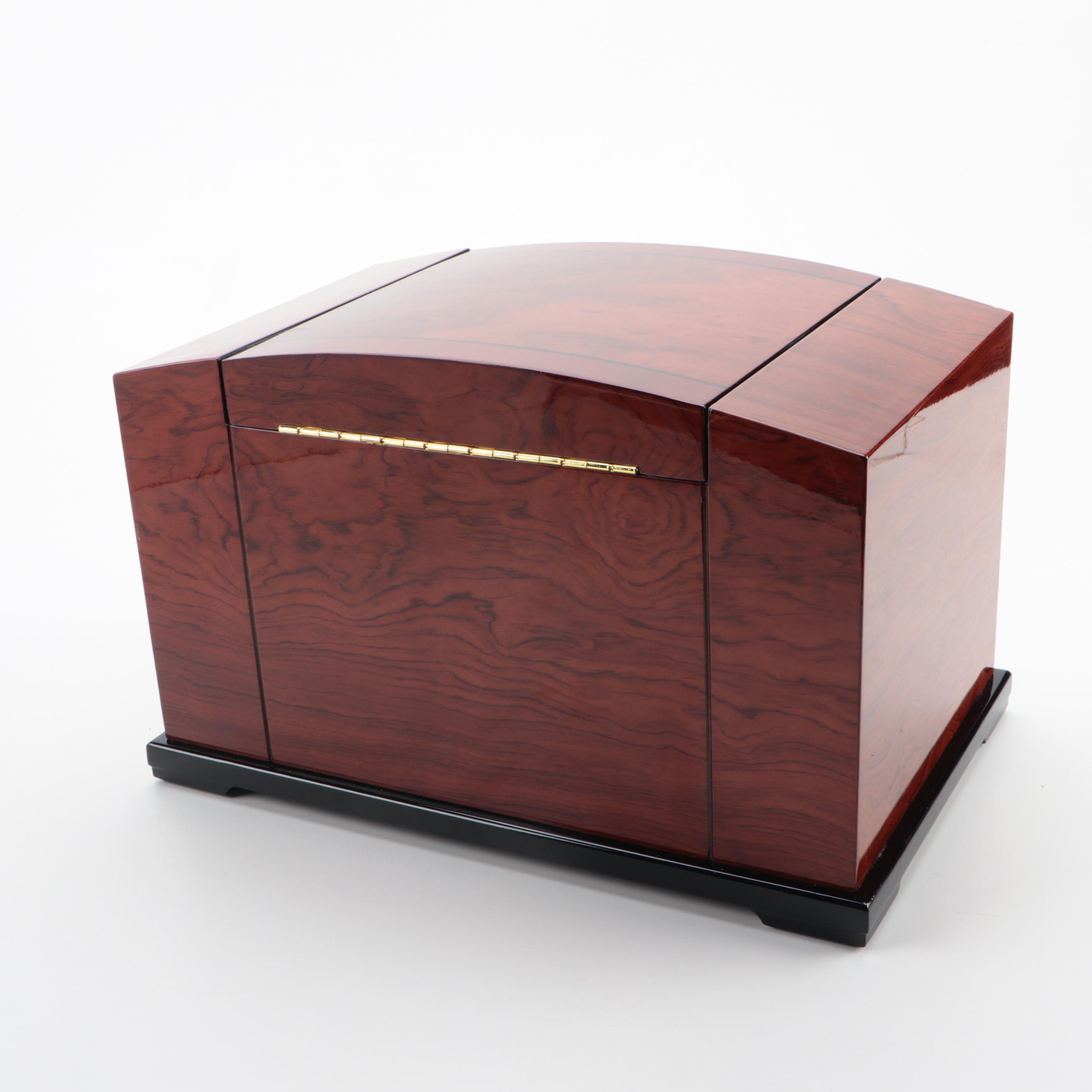 Jere Lacquered Wood Jewelry Box