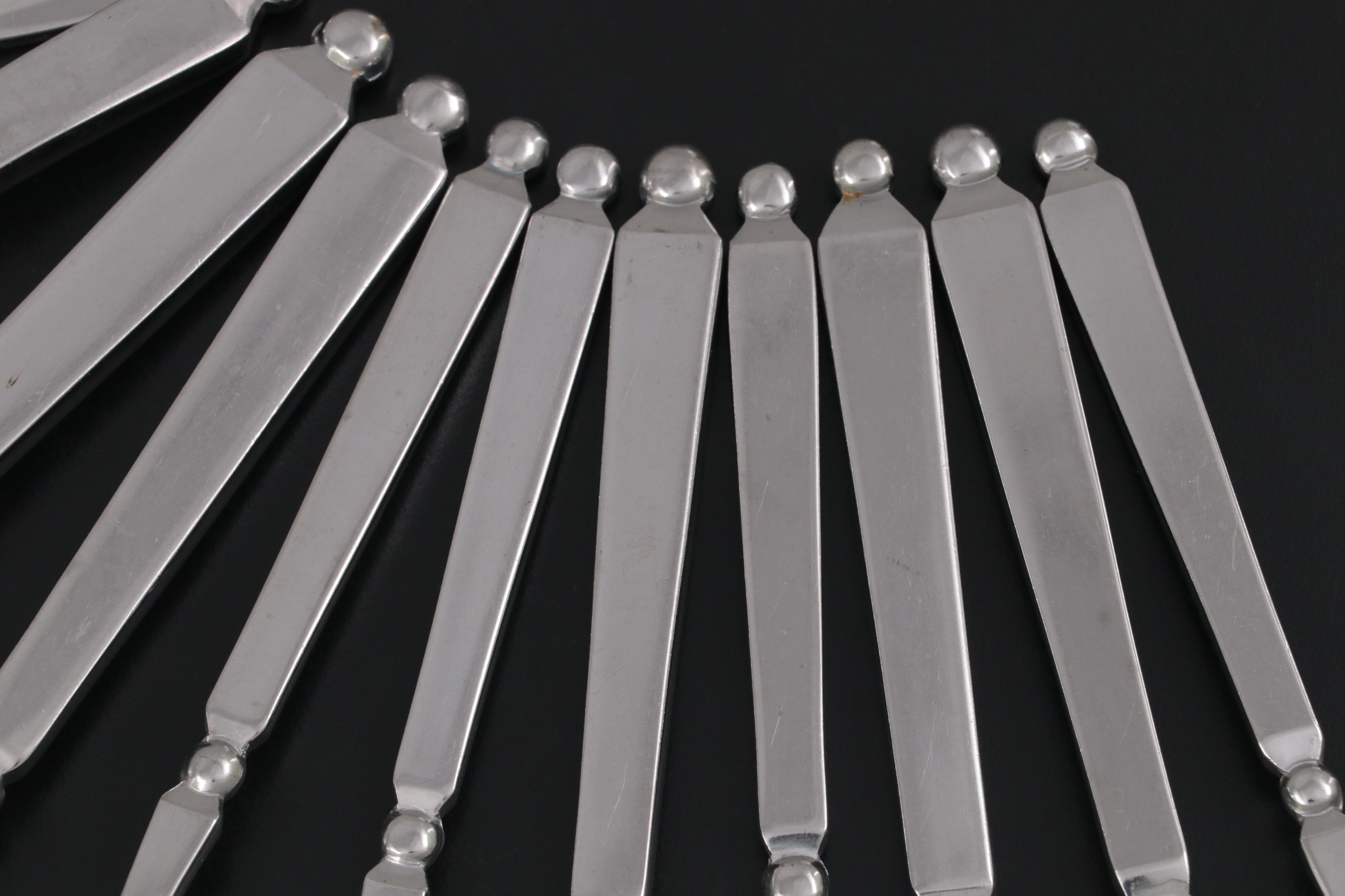 Stanley Roberts "Liberte" Stainless Steel Flatware and Serving Utensils