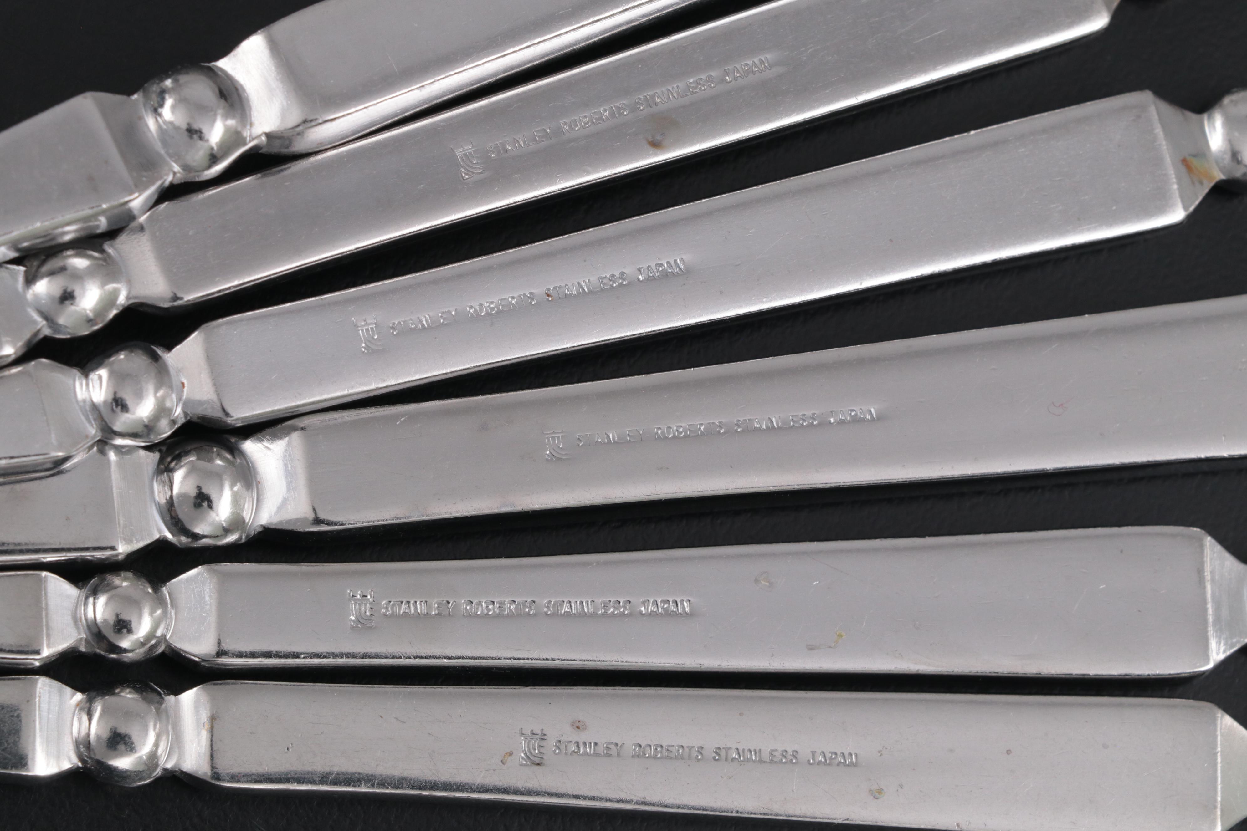 Stanley Roberts "Liberte" Stainless Steel Flatware and Serving Utensils