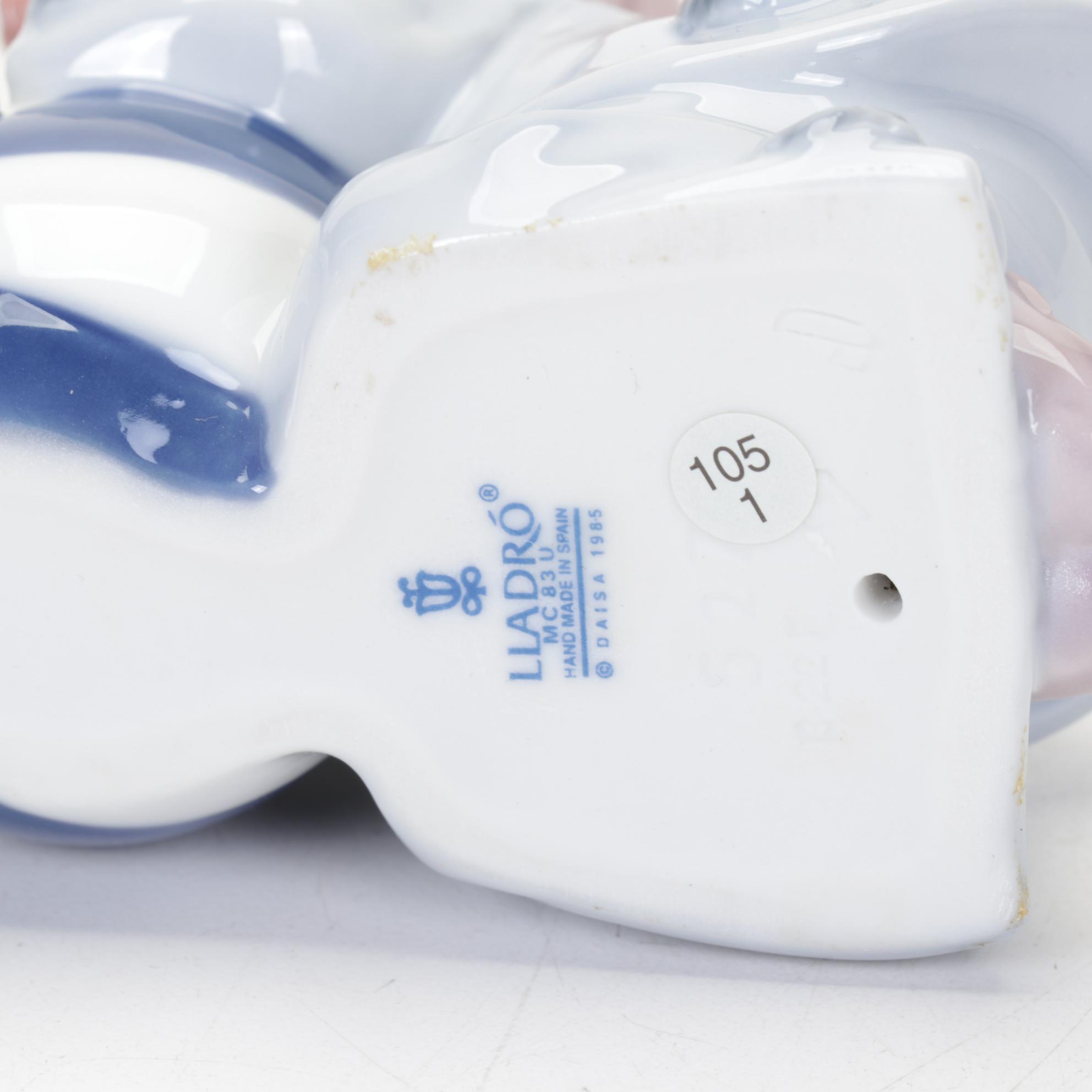 Lladró "A Mile of Style" and Other Porcelain Clown Figurines