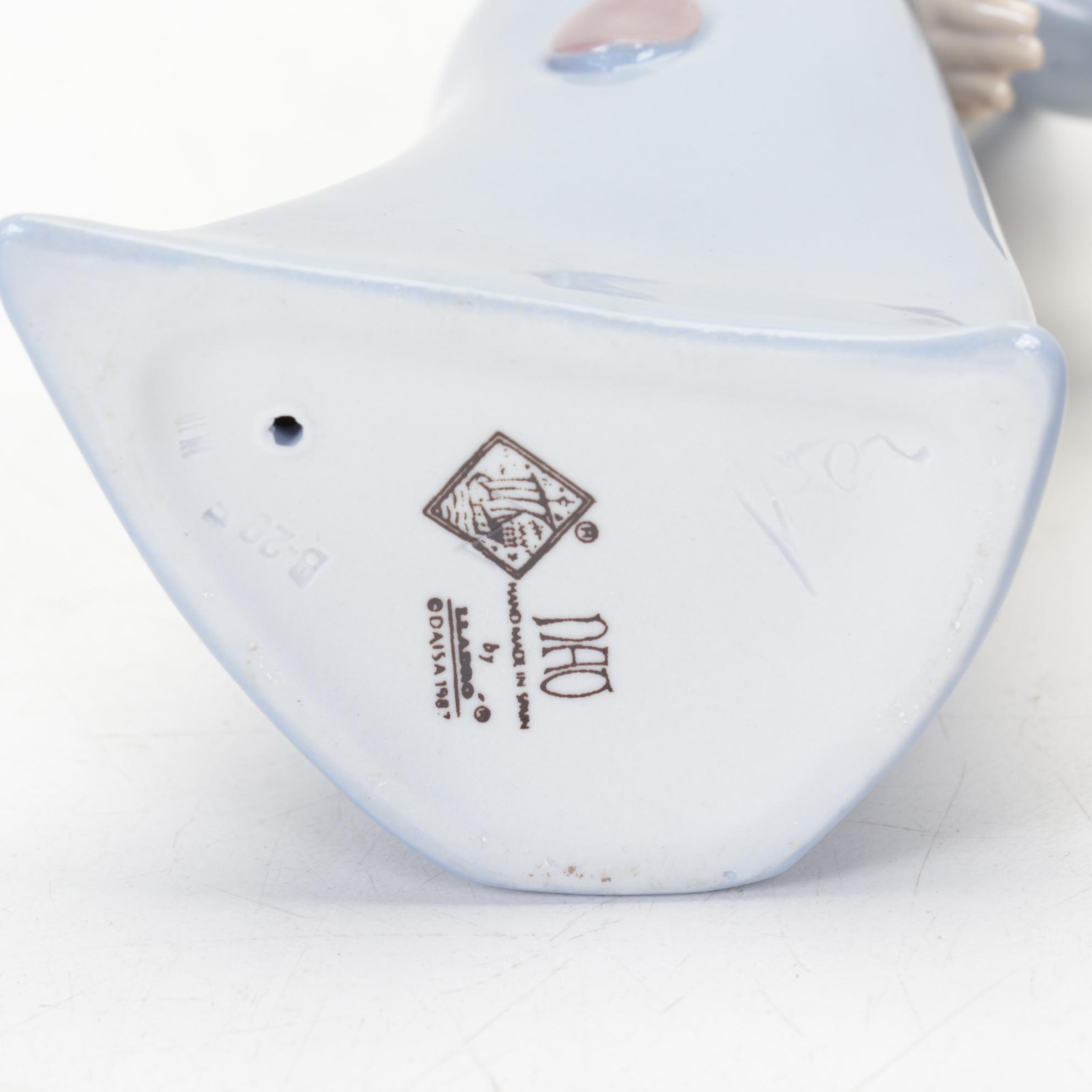 Lladró "A Mile of Style" and Other Porcelain Clown Figurines