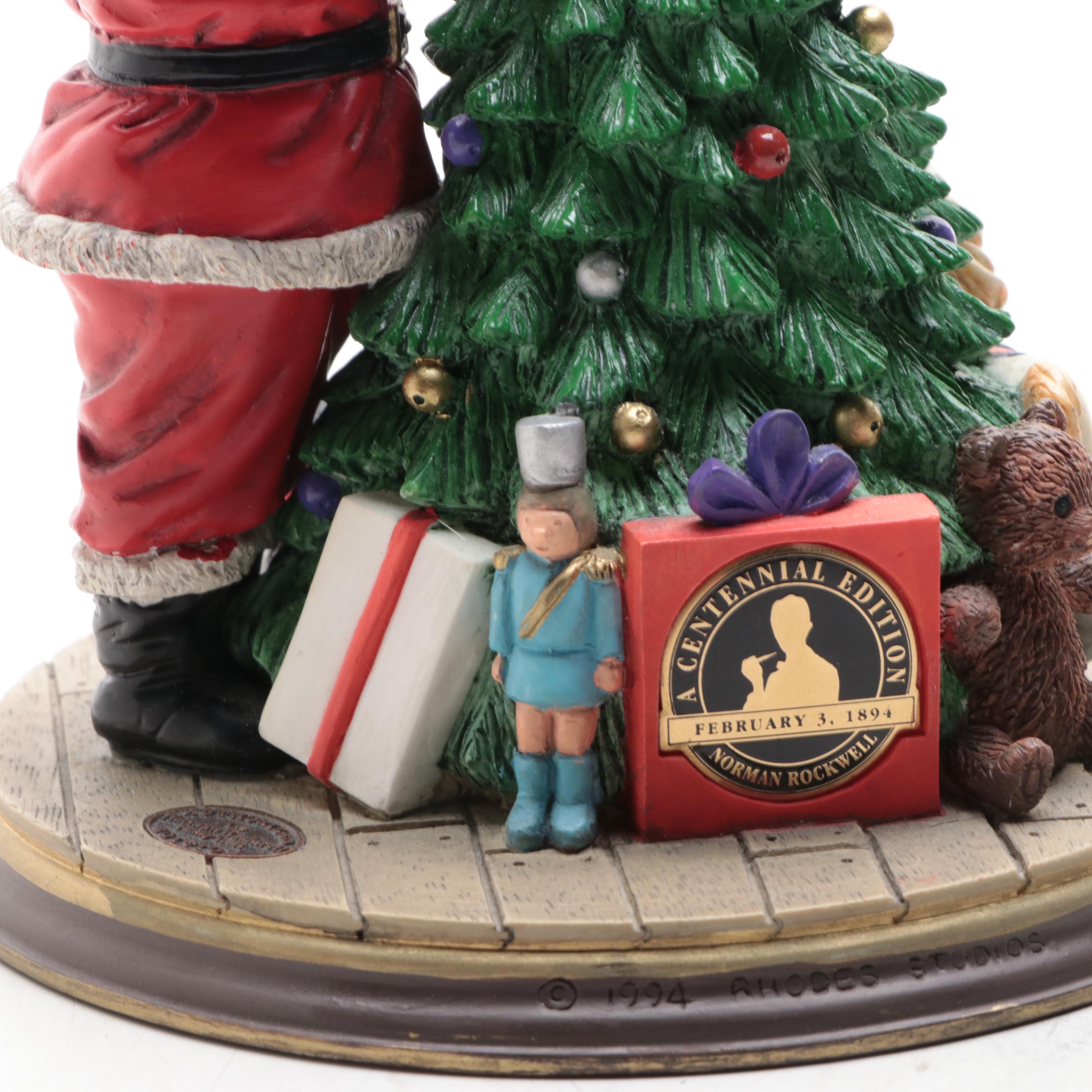 Jim Shore "O'er the Fields We Go" and Other Santa Figurines