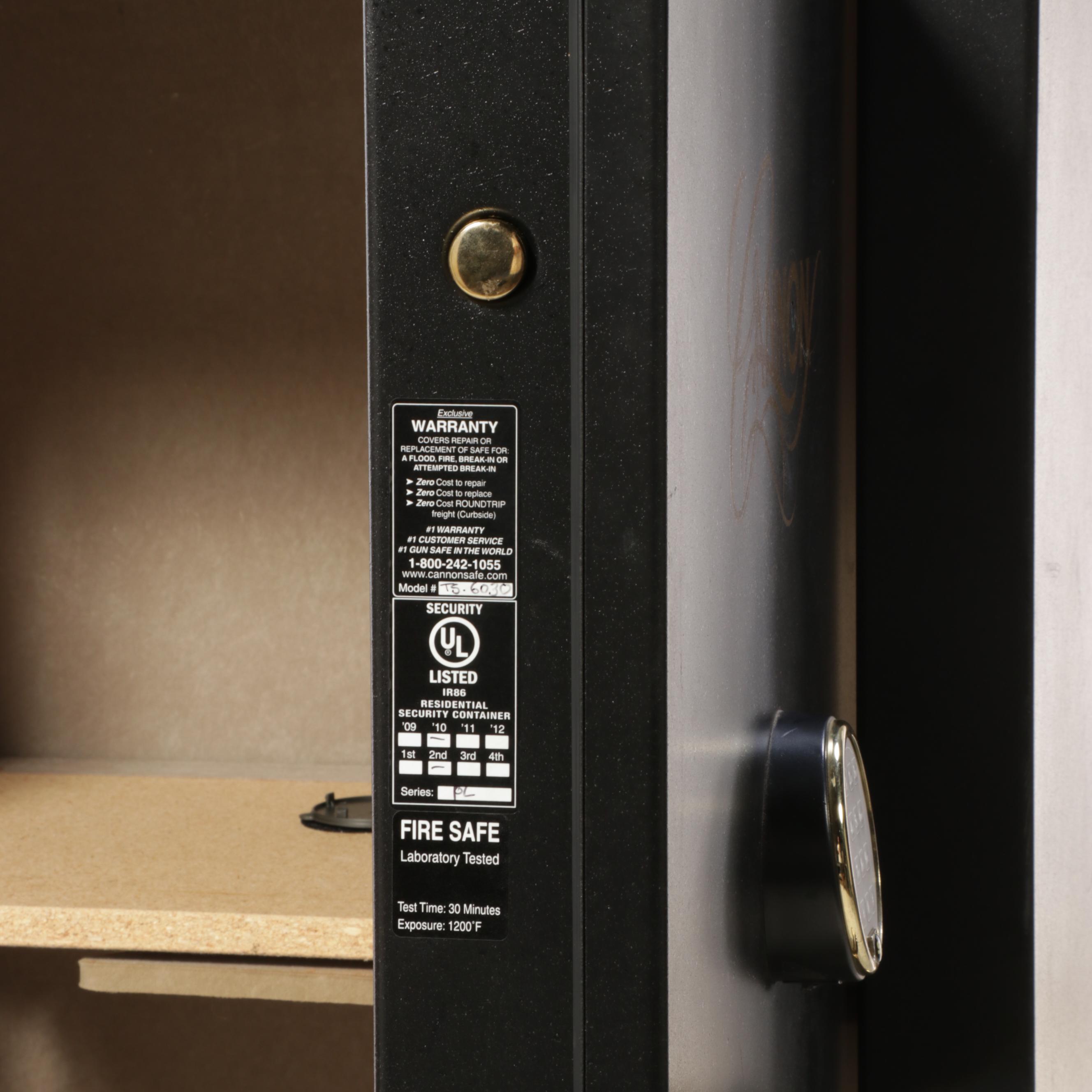Cannon TS-6030 Fire-Rated Upright Gun Safe