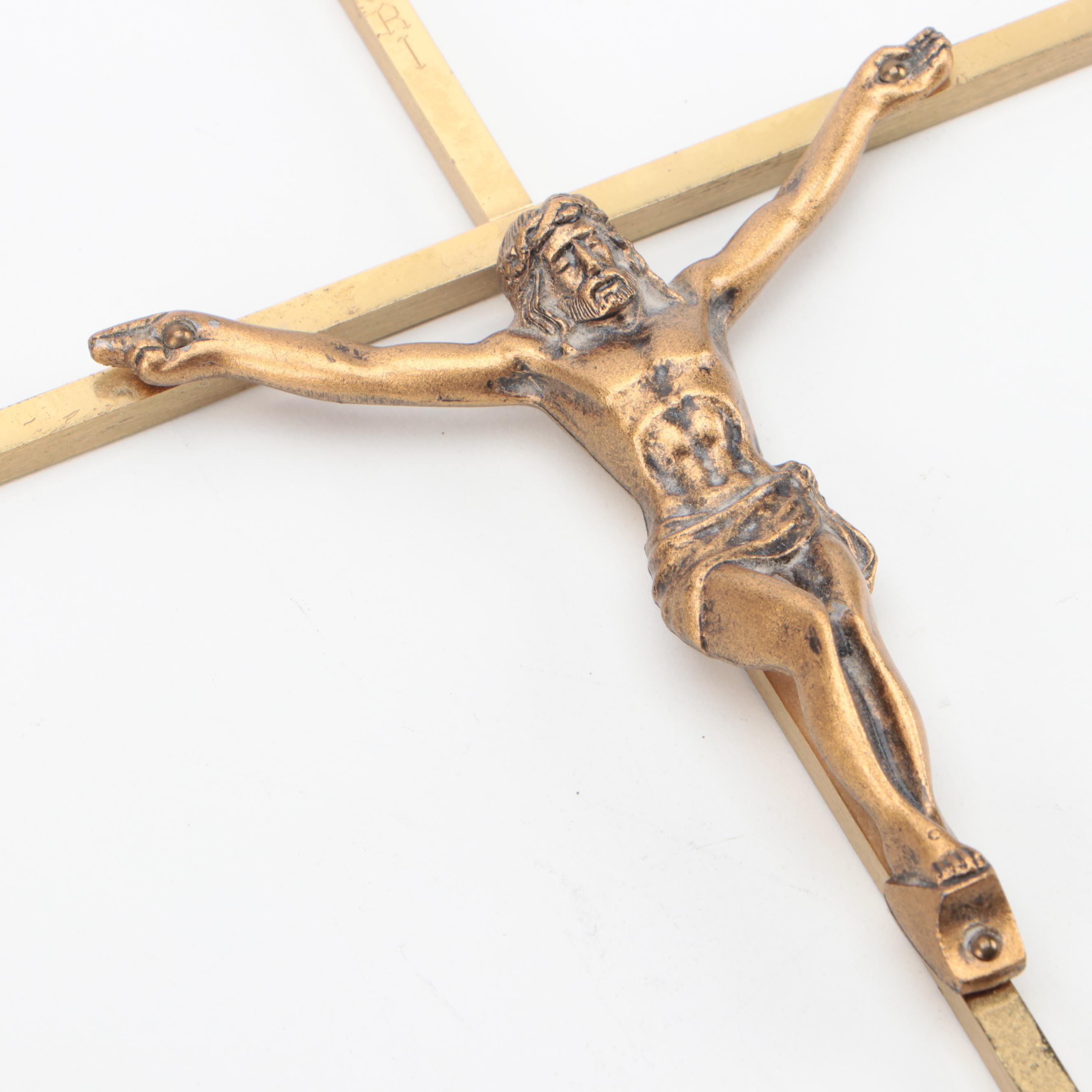 Etched Metal Plaque After "The Last Supper", More Religious Wall Decor