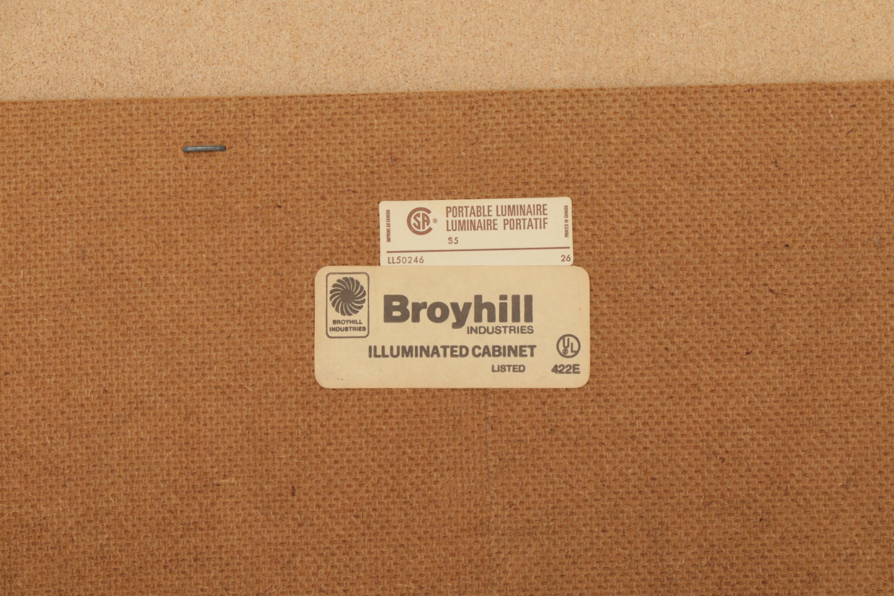 Broyhill Cherry-Finished Five-Piece Modular Bookcase Wall Unit