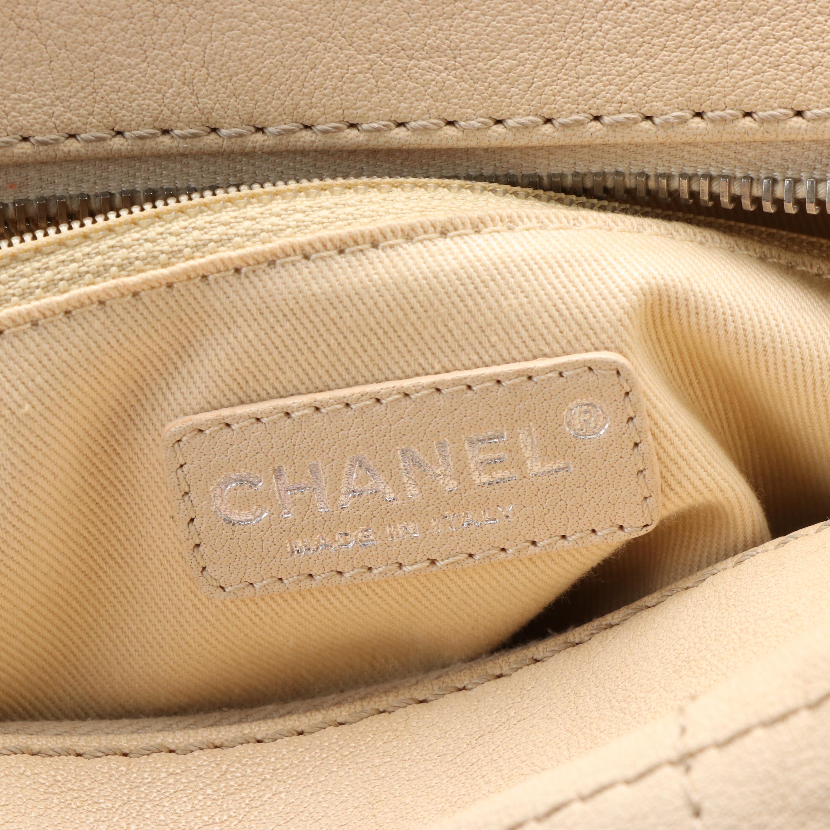 Chanel Vintage Essential Quilted Bowler Bag in Leather