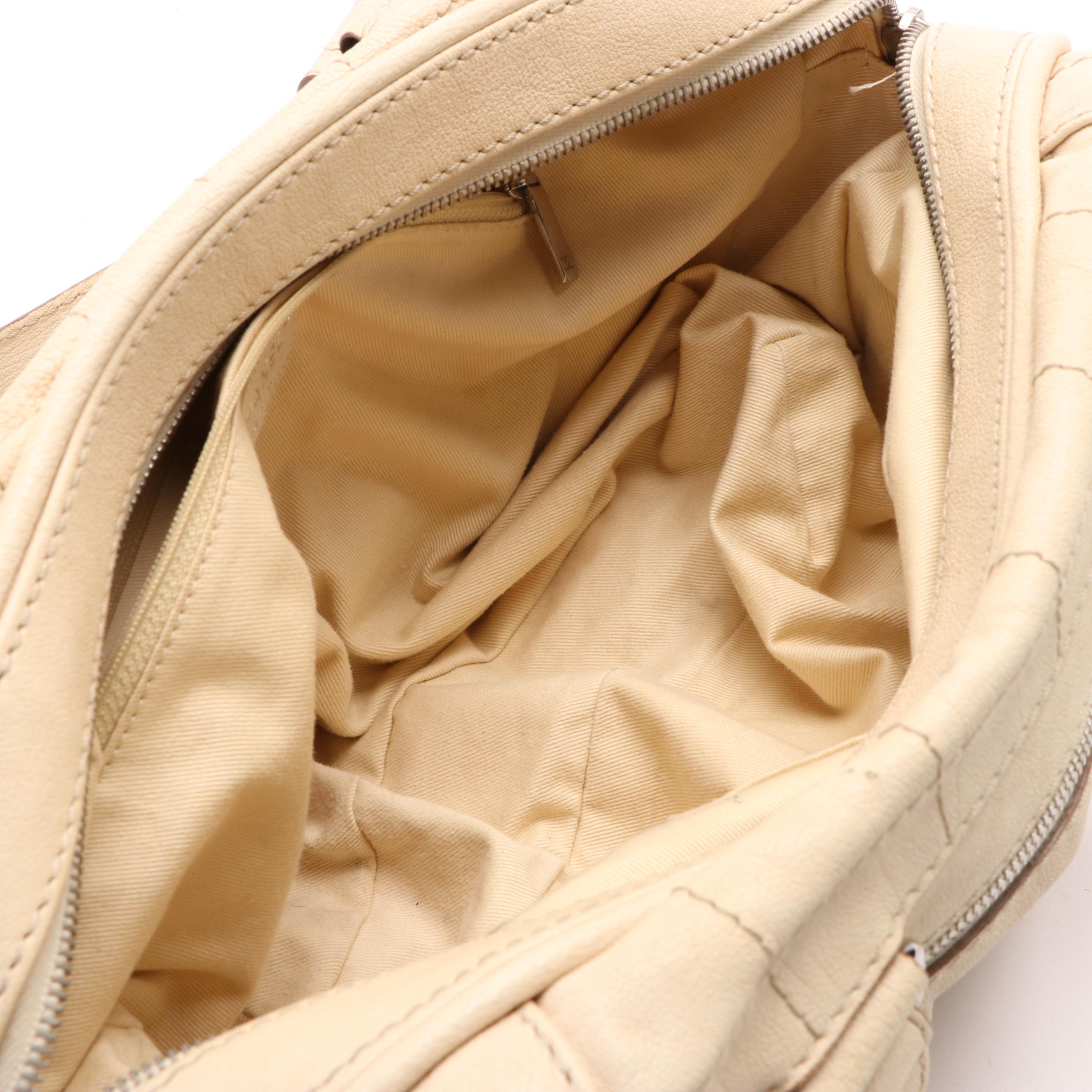 Chanel Vintage Essential Quilted Bowler Bag in Leather