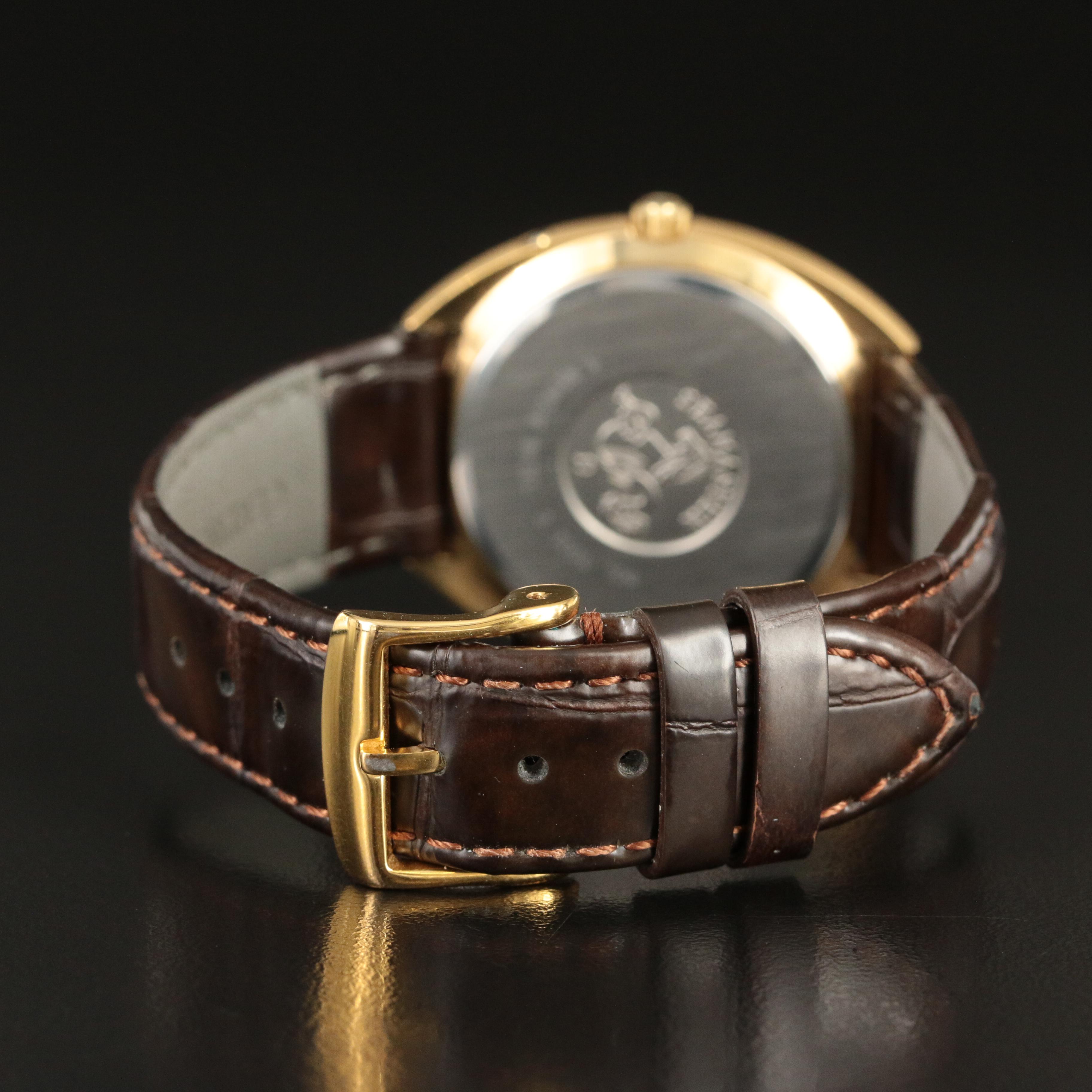 Omega Seamaster Gold-Plated Day-Date 36MM Watch