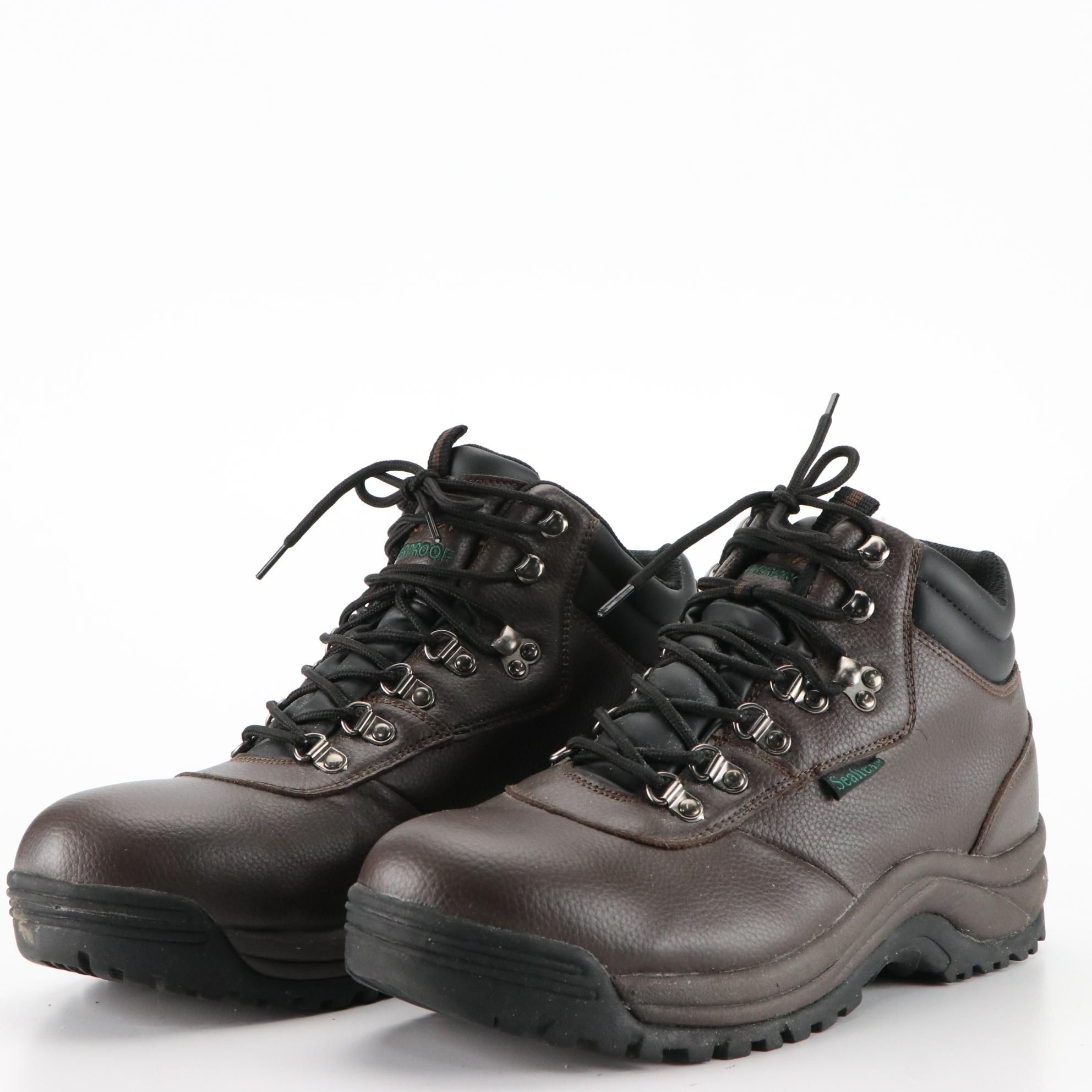 Men's Propét Cliff Walker Hiking Boots in Waterproof Leather with Box