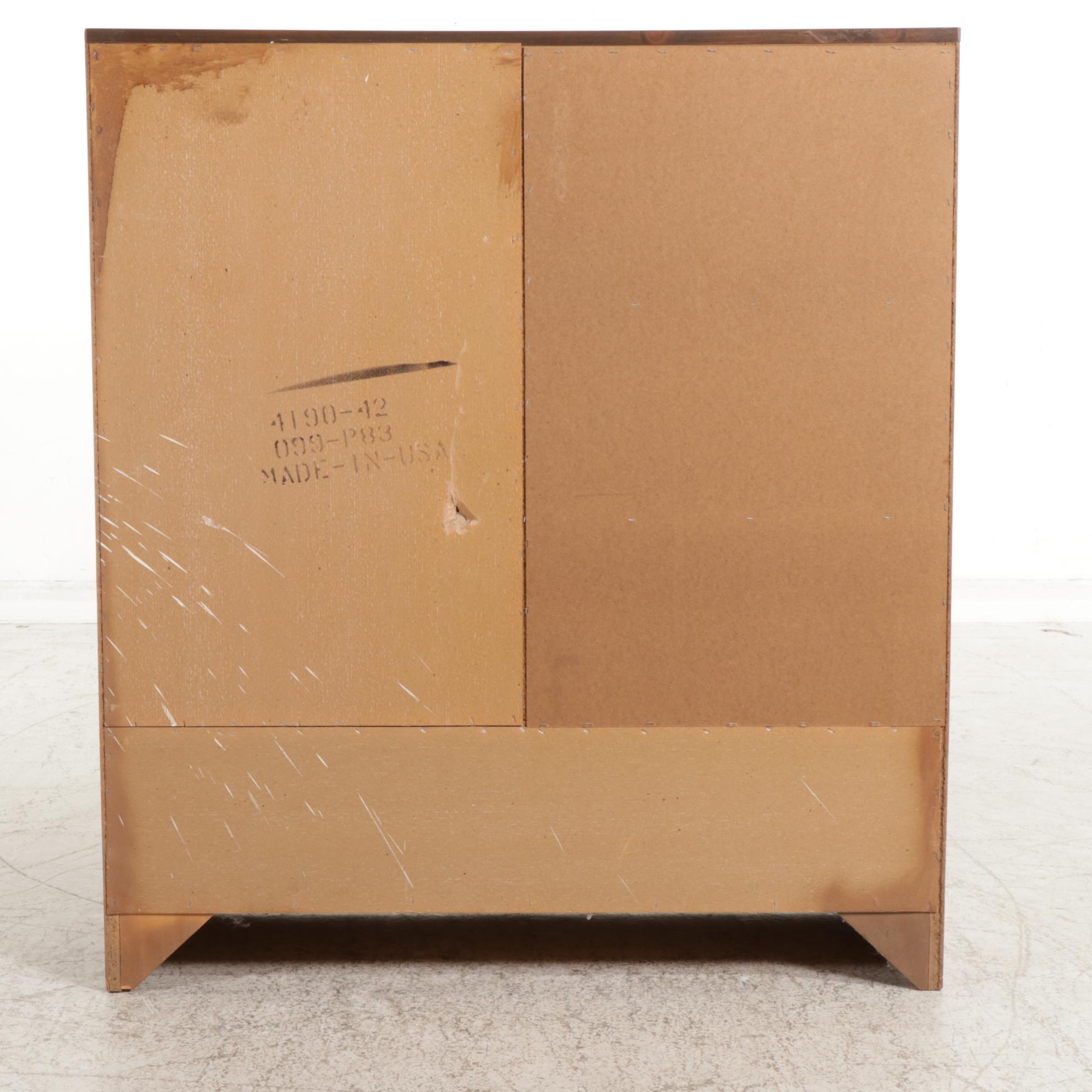 Broyhill Furniture Lenoir House Oak Finish Wardrobe