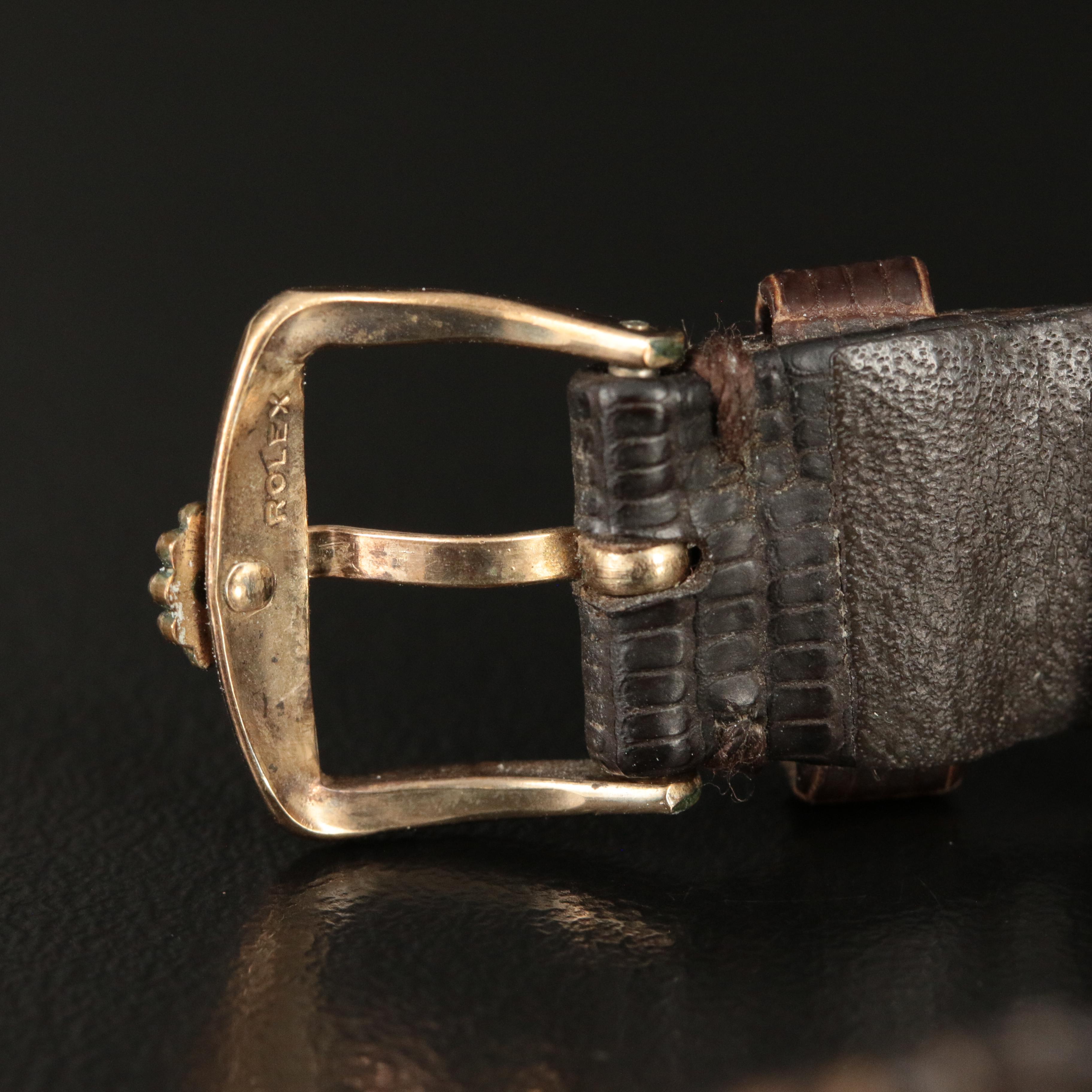 Vintage 18K Rolex Cellini Manual-Wind Watch