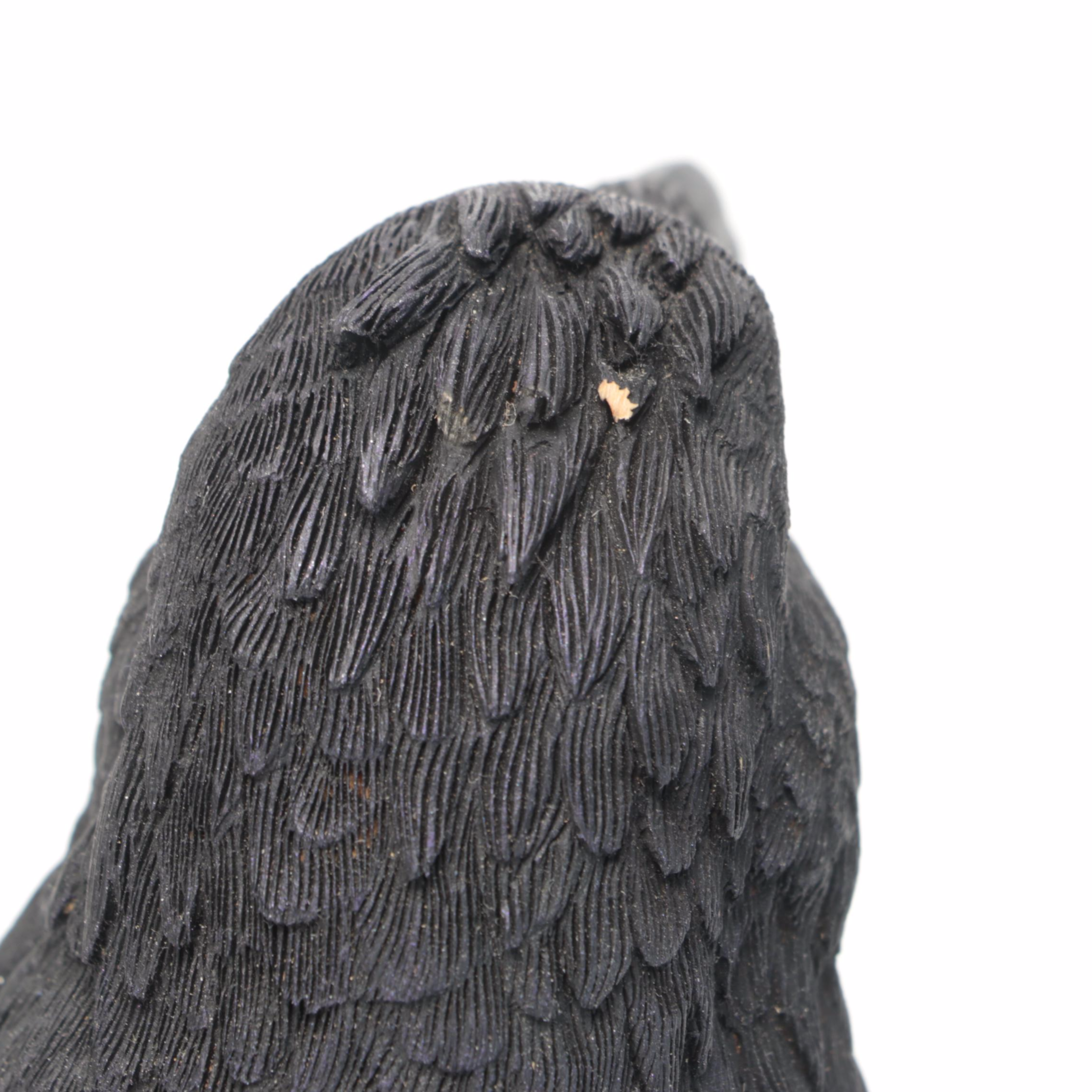 J.S Meyer Carved Raven, 1997