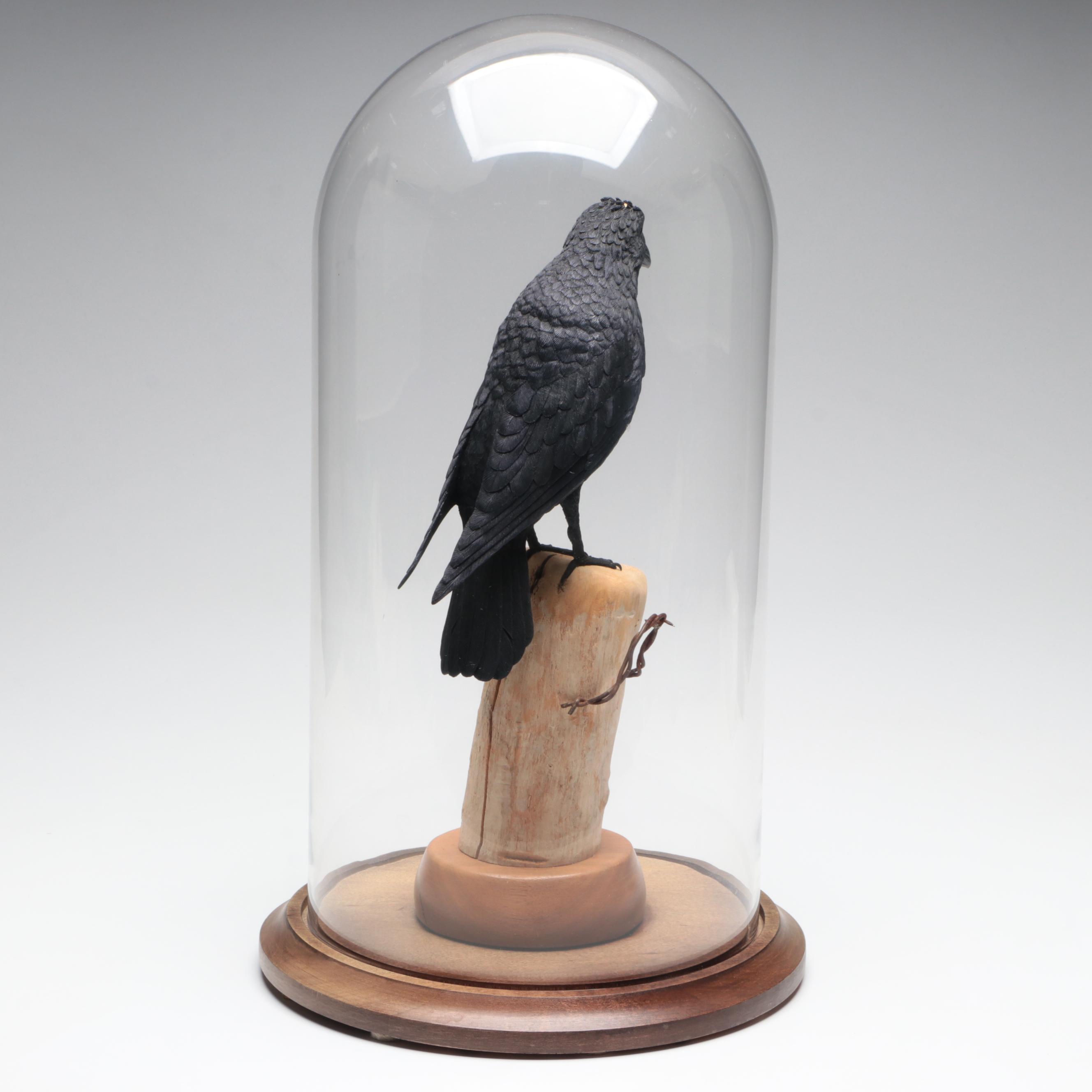 J.S Meyer Carved Raven, 1997