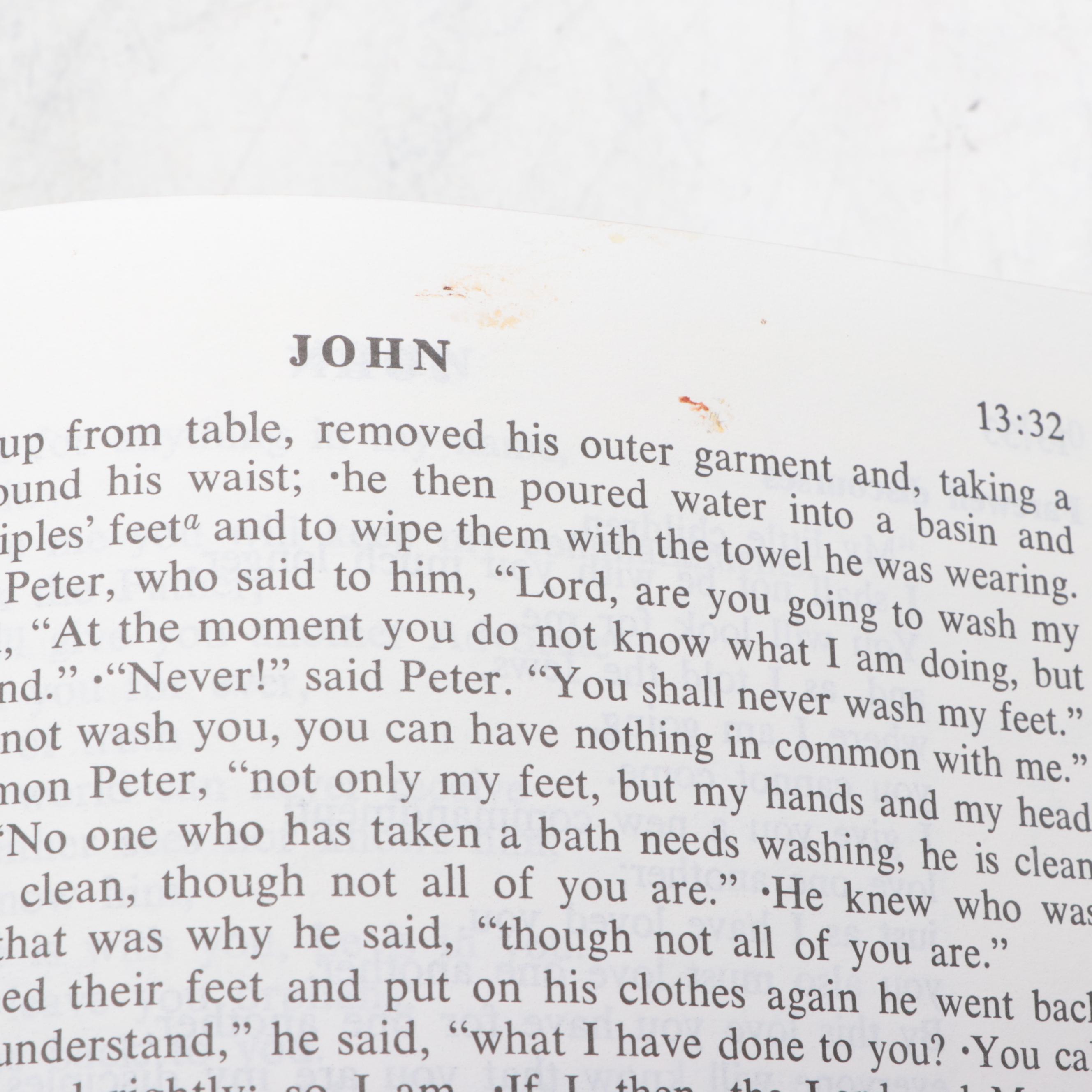 Salvador Dalí Illustrated Jerusalem Bible Edited by Alexander Jones, 1970