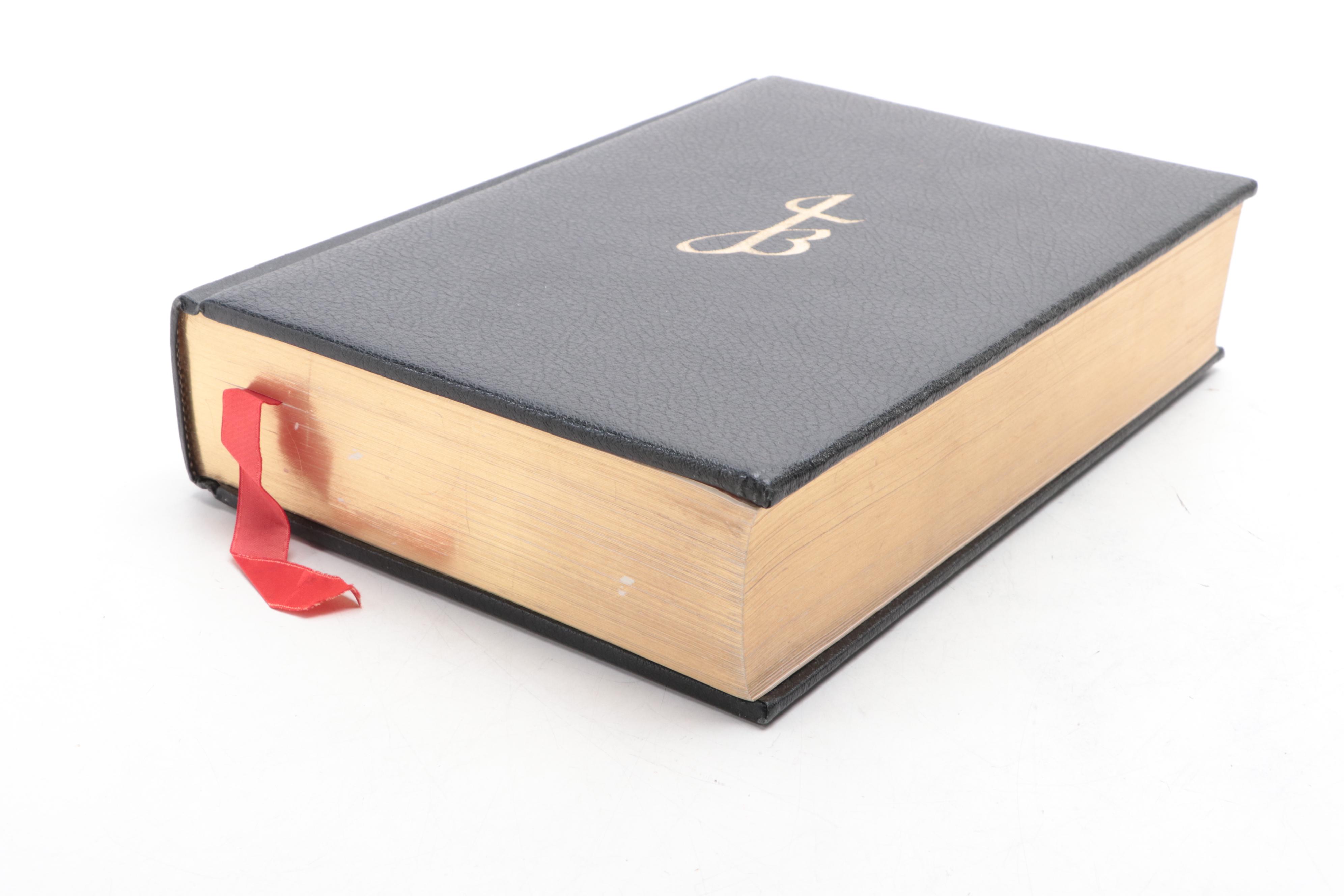 Salvador Dalí Illustrated Jerusalem Bible Edited by Alexander Jones, 1970