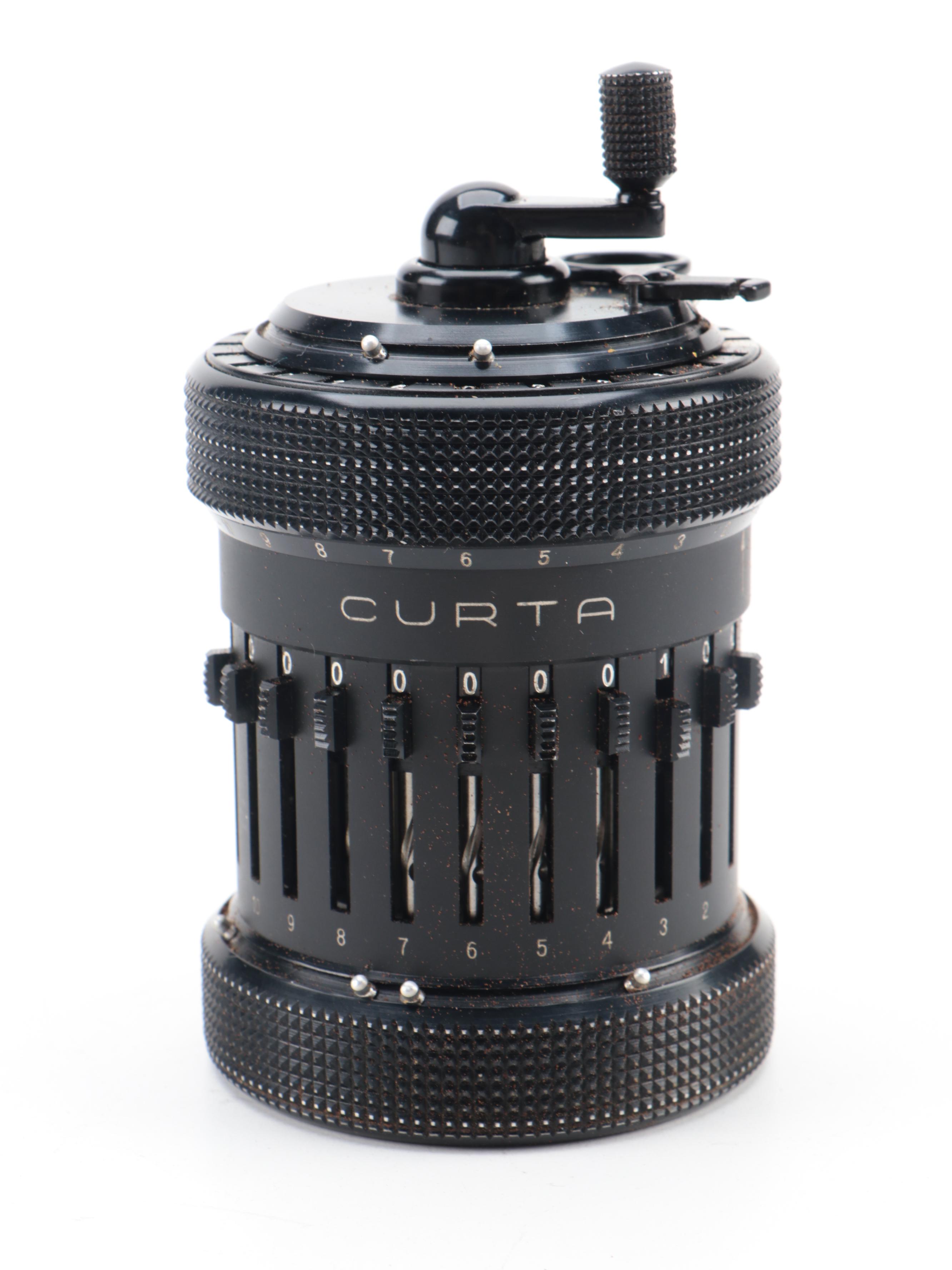 Curt Herzstark Curta Type II Mechanical Pocket Calculator, Circa 1953