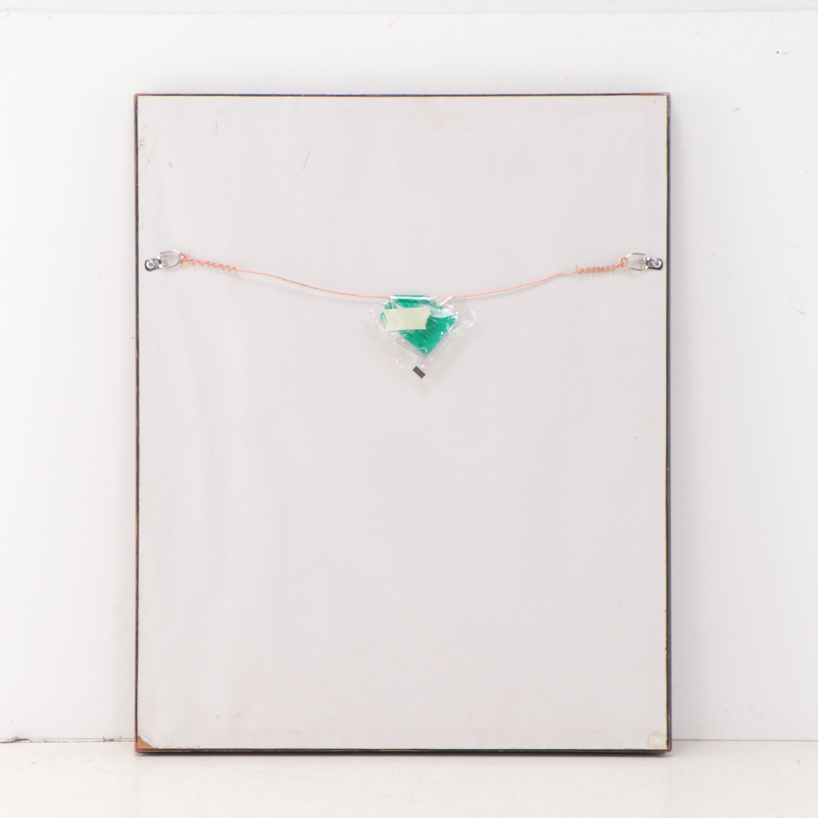 Outsider Art Ballpoint Pen Drawing "Last Man Standing," 2003