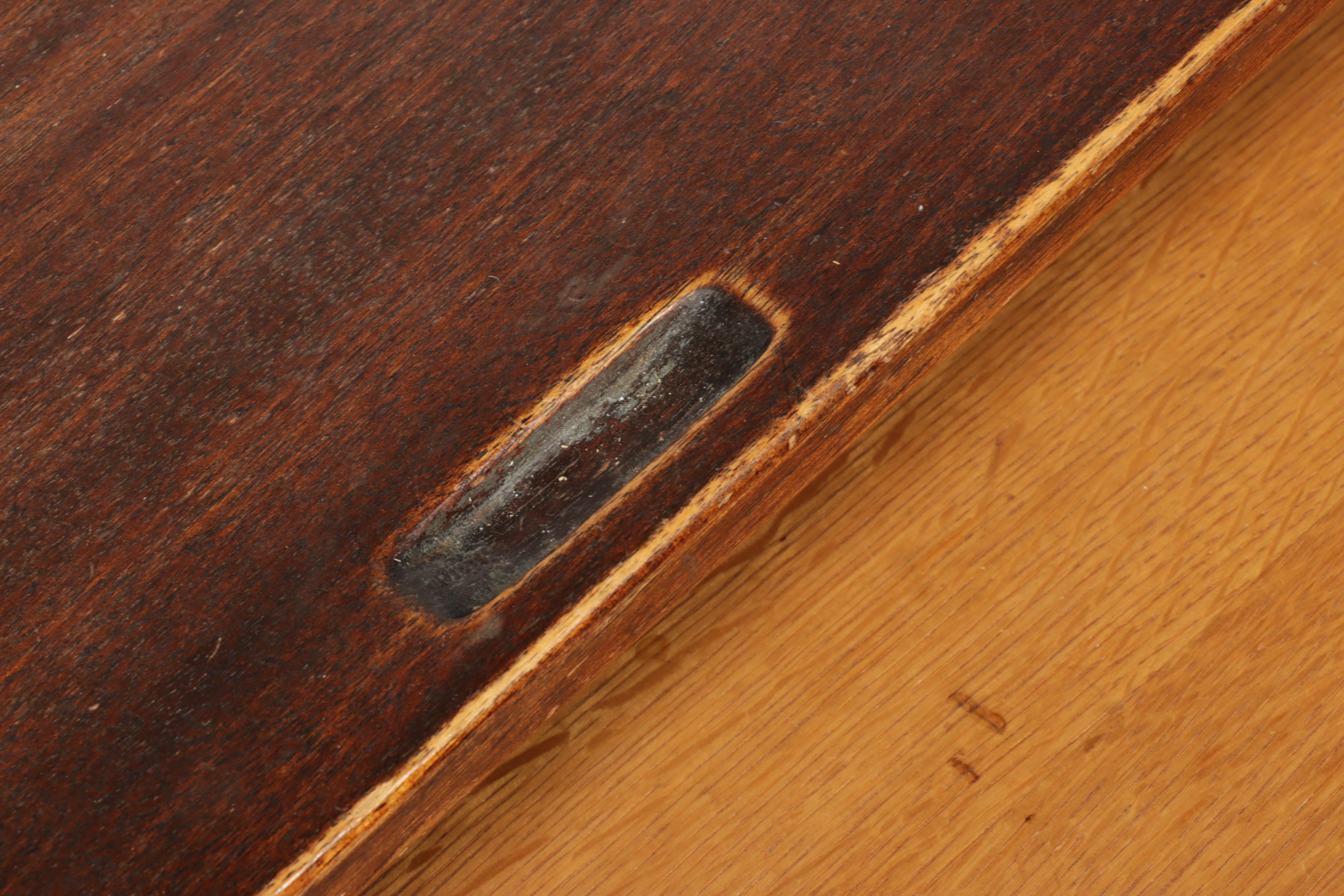 Victorian Style Mahogany Spinet Desk, Early 20th Century