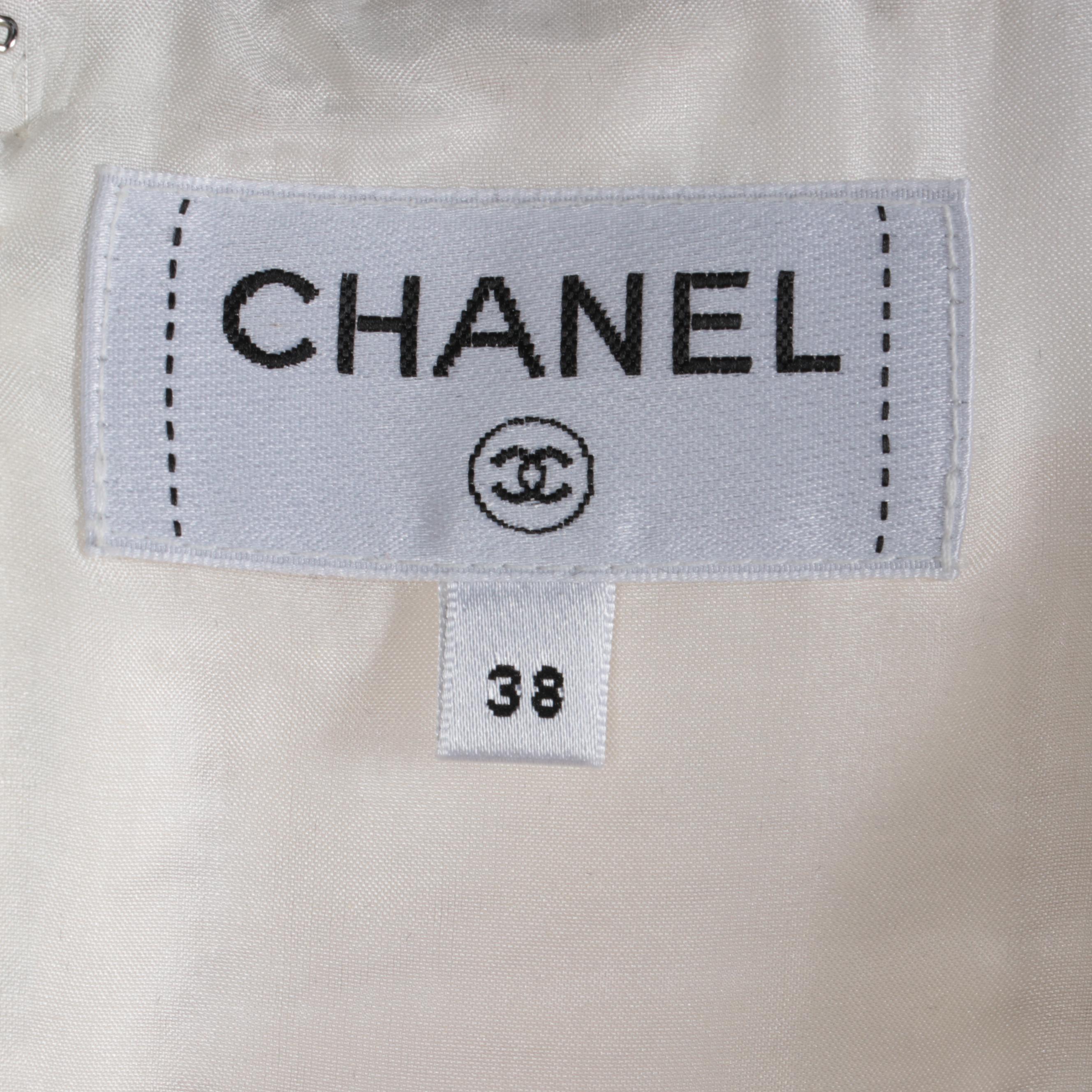 Chanel Tweed Sailor Chic Jacket and Mini Skirt Set