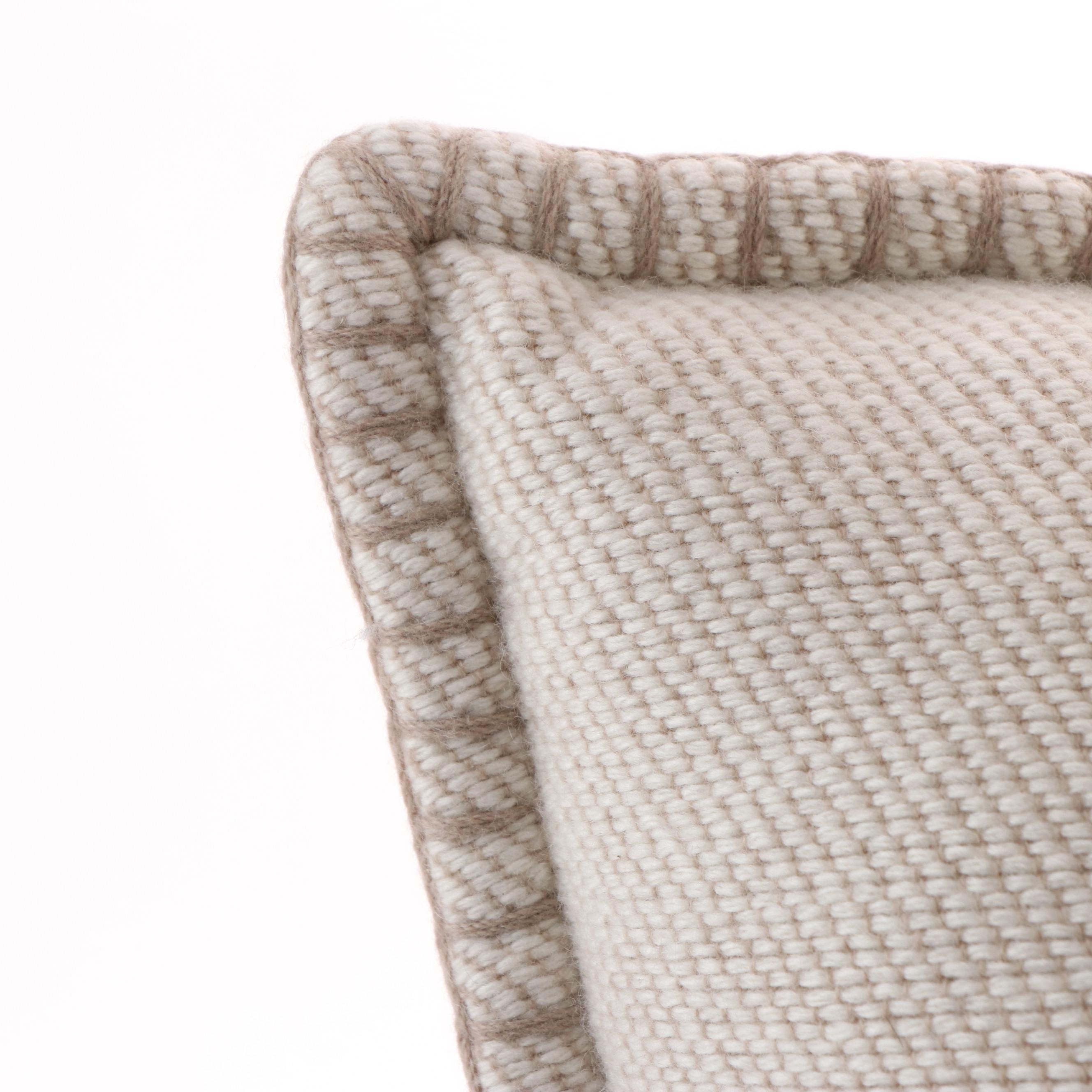 Hermès H Drapeau Cashmere Accent Pillow with Box