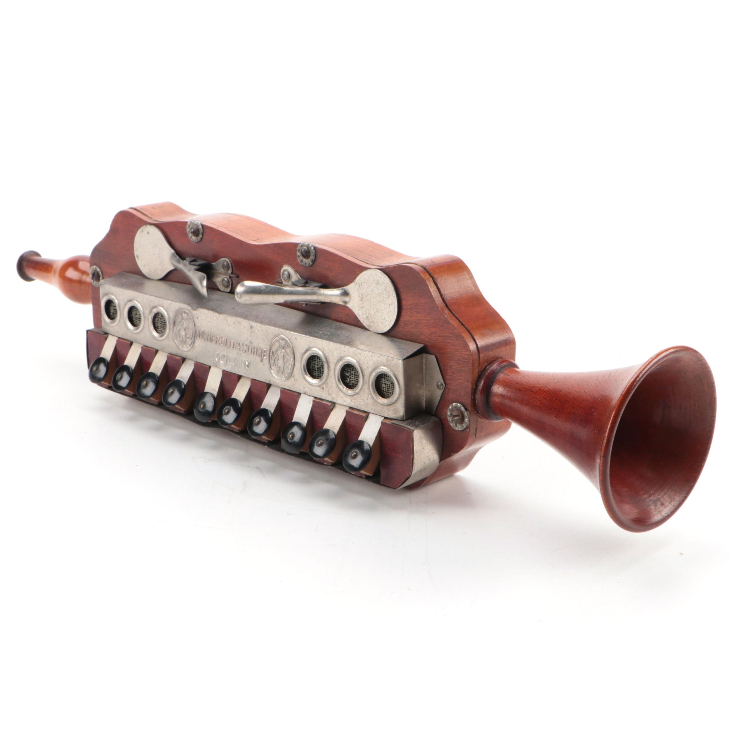 J. C. Herold & Söhne Blow Accordion, Late 19th/Early 20th Century