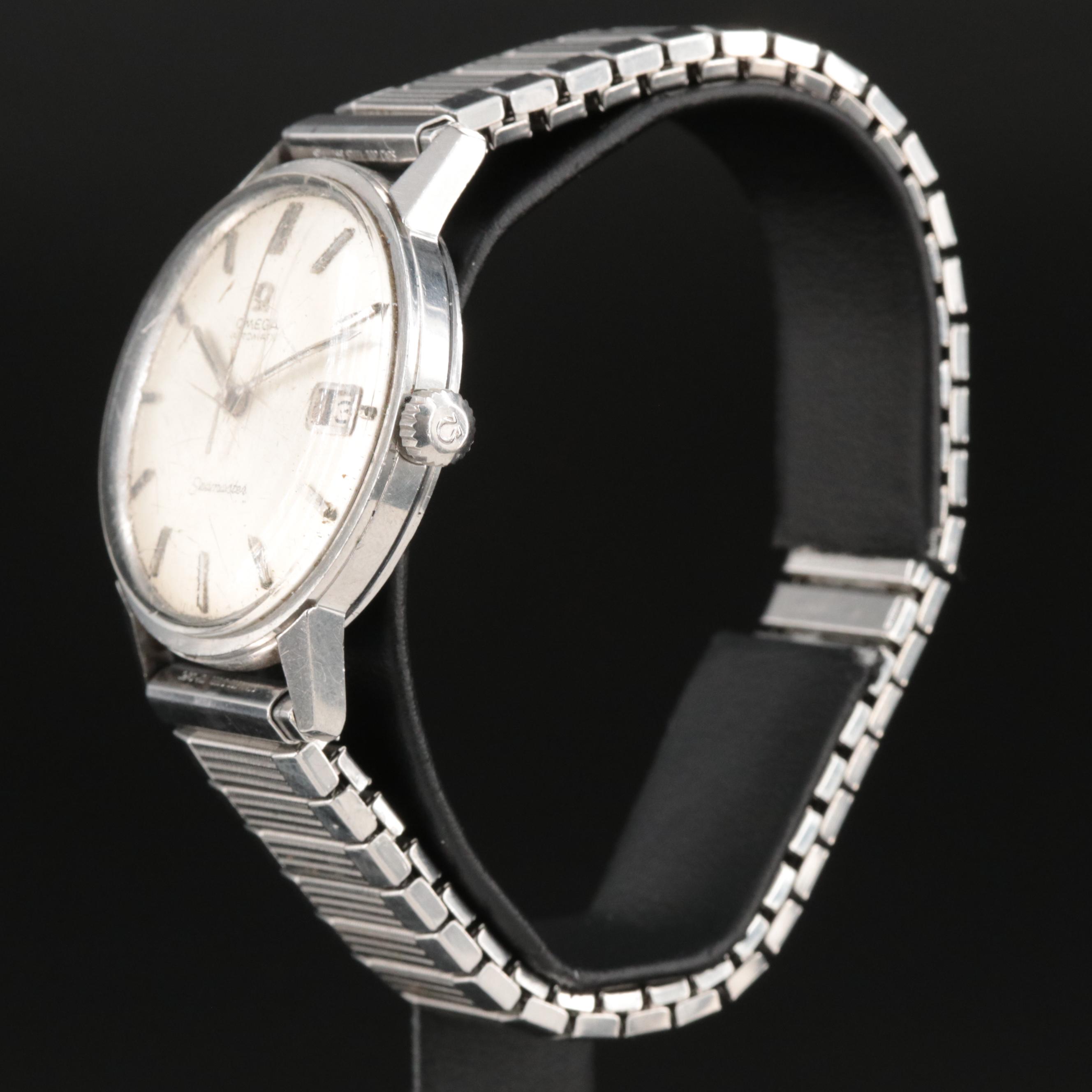 Vintage Omega Seamaster Stainless Steel Watch