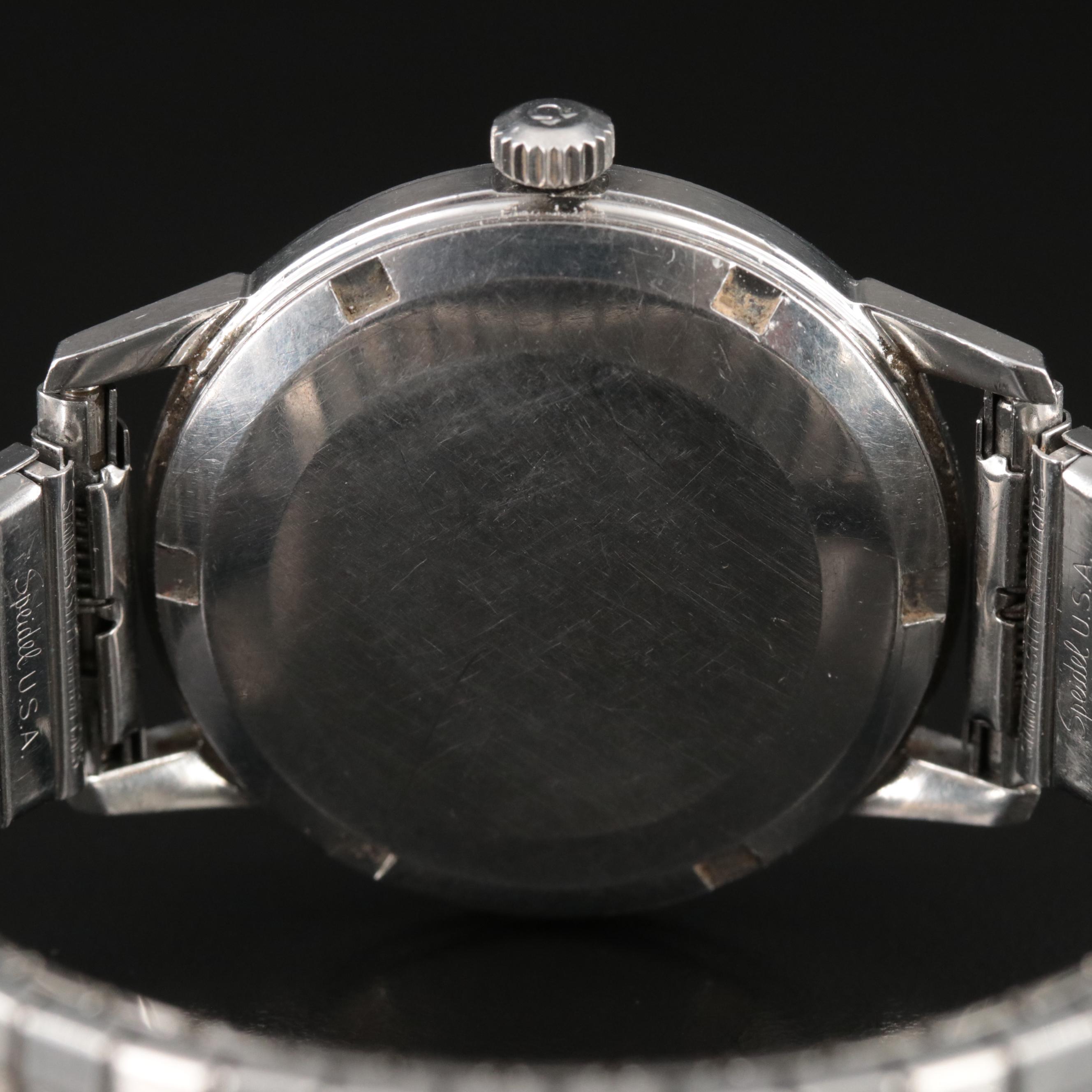 Vintage Omega Seamaster Stainless Steel Watch