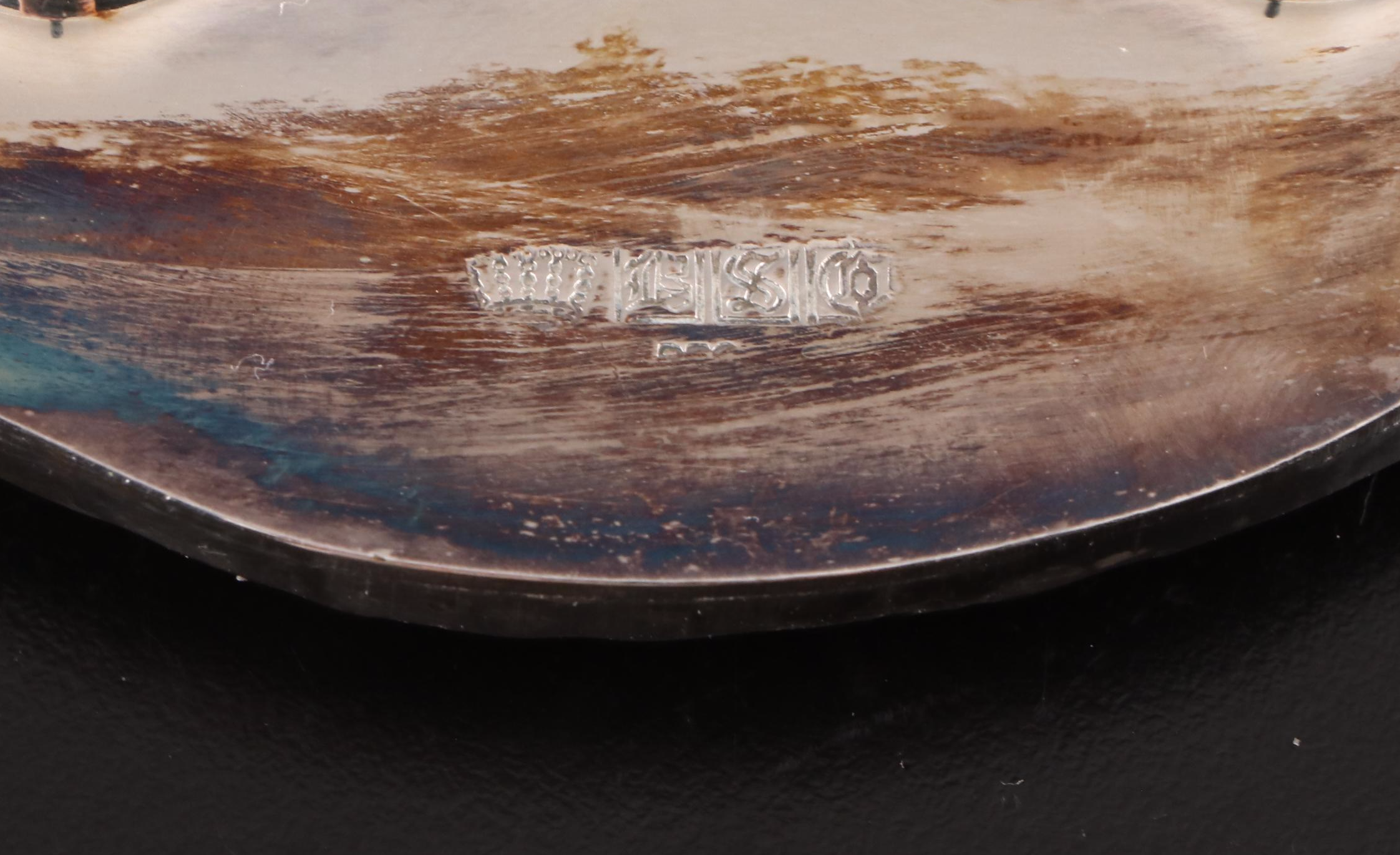 Hand-Chased Sheffield Reproduction Silver Plate Tea and Coffee Service