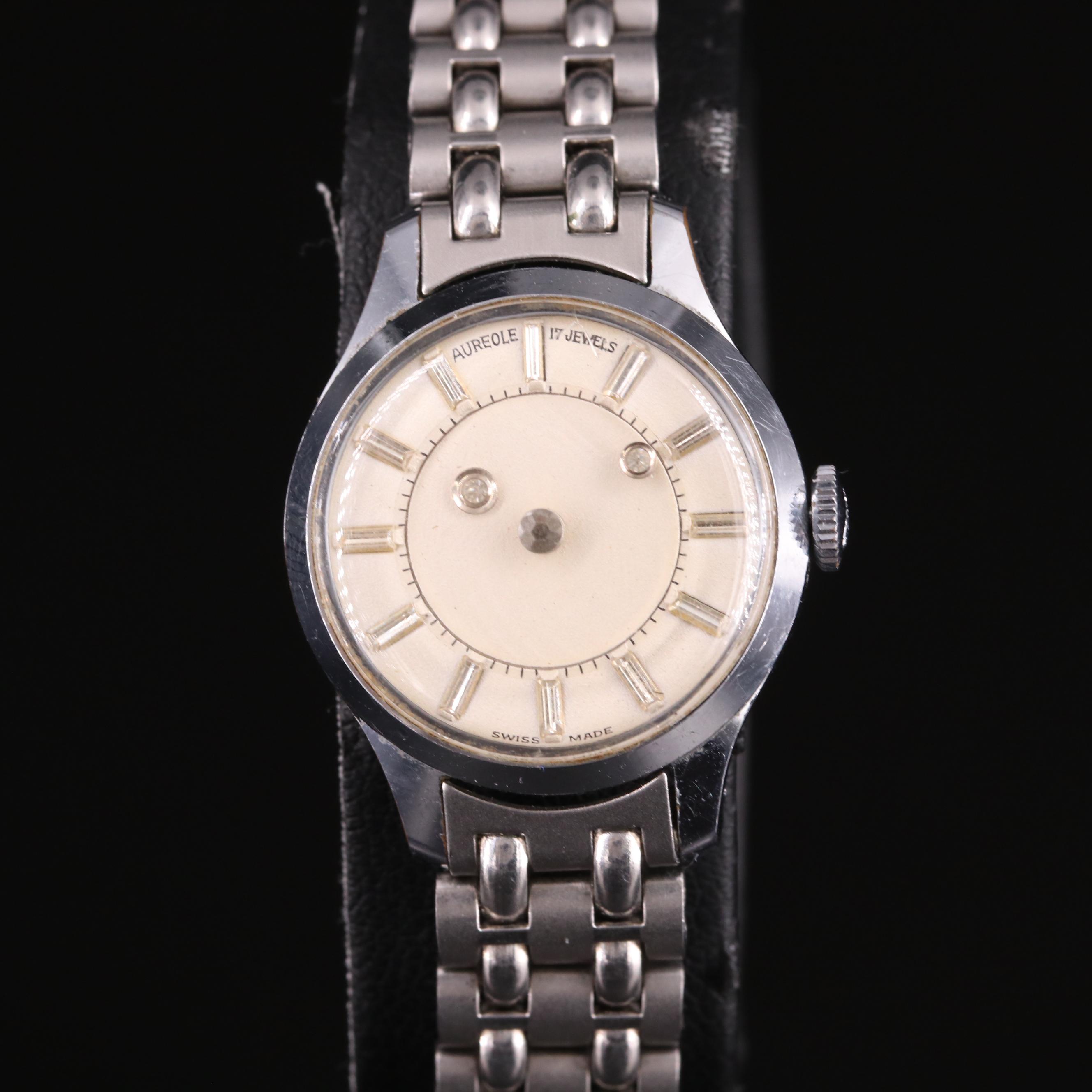 Swiss Aureole Mystery Dial Watch
