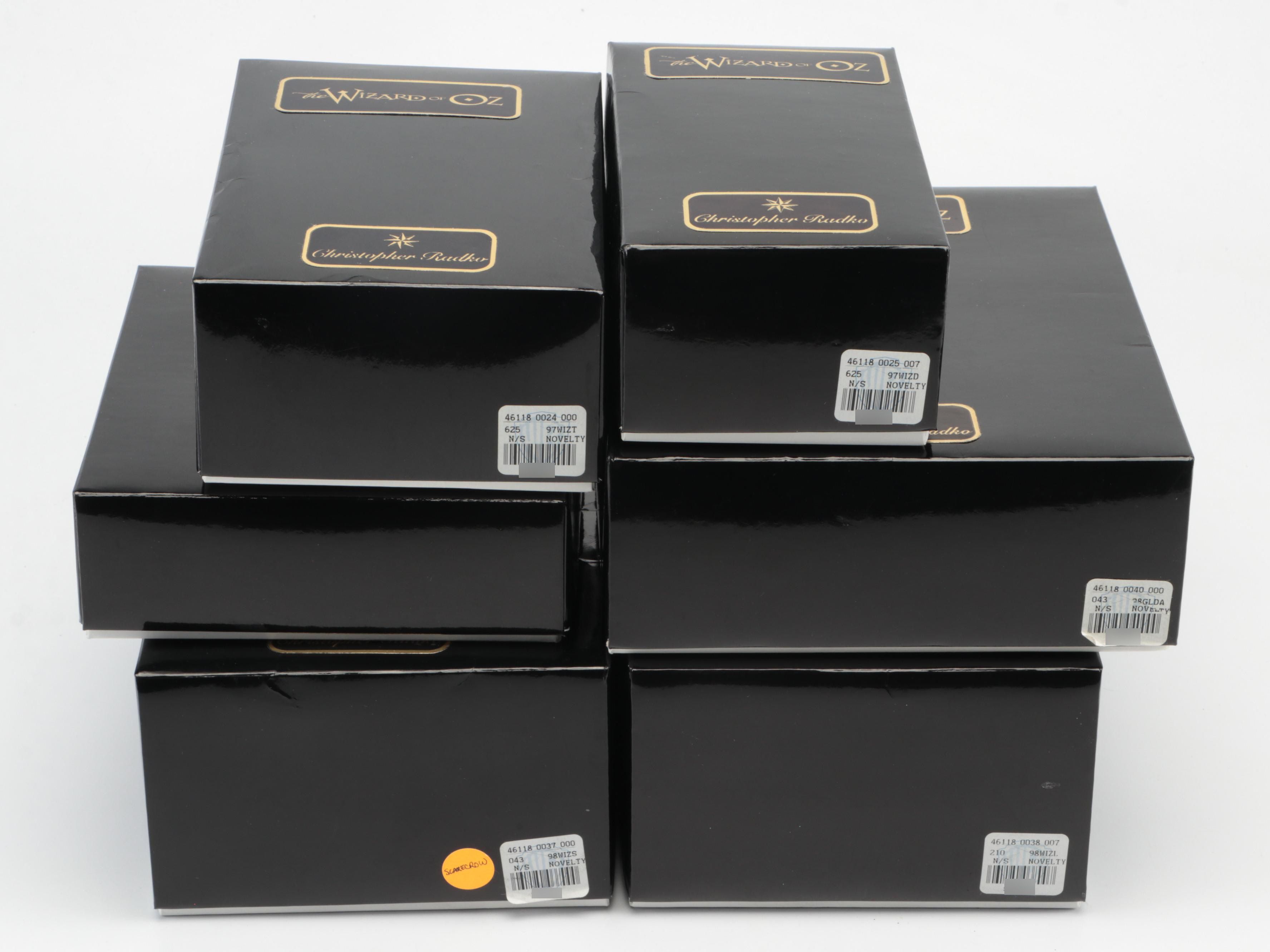 Christopher Radko "Dorothy and Toto" and Other Wizard of Oz Glass Ornaments