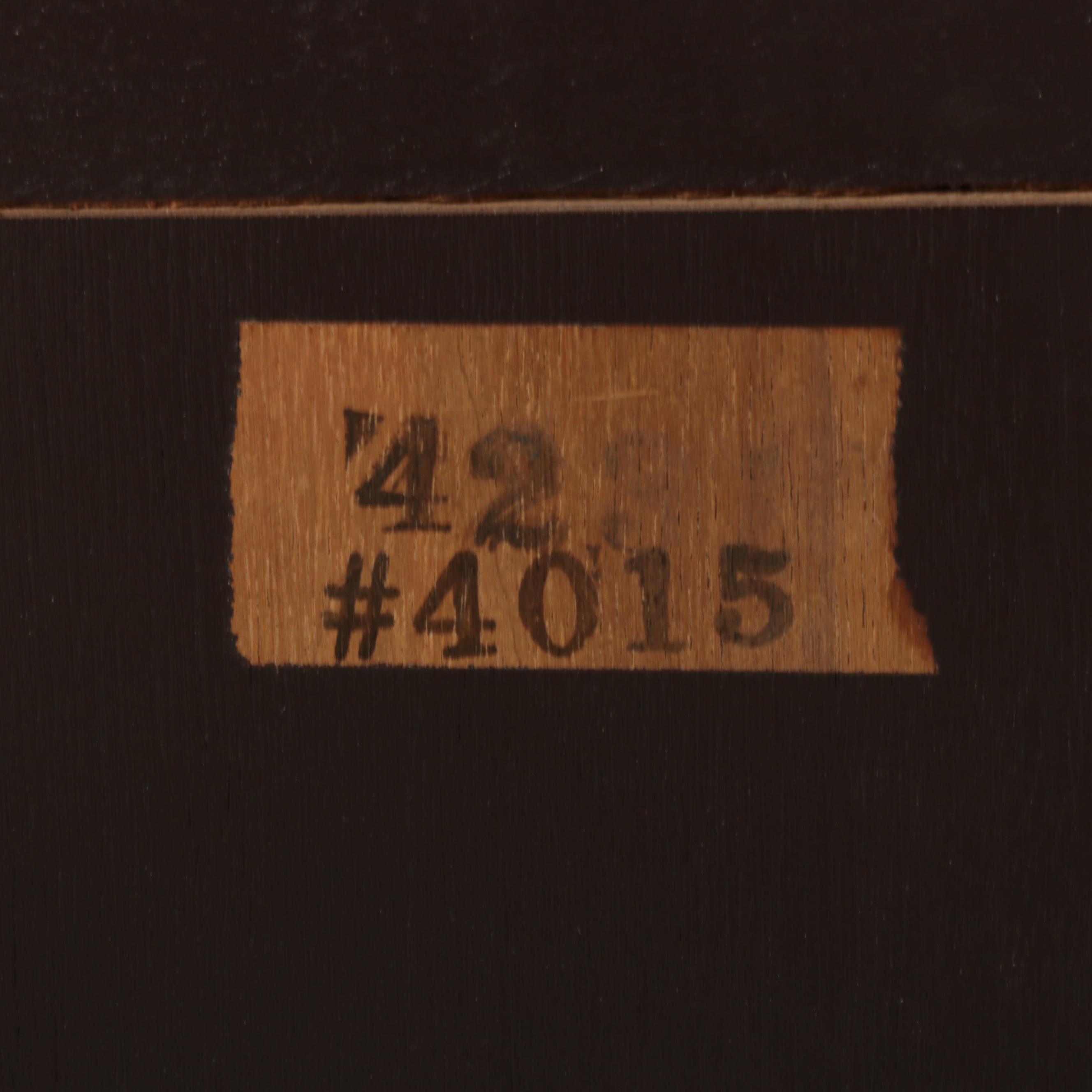 Baker Furniture Neoclassical Style Circassian Walnut Buffet