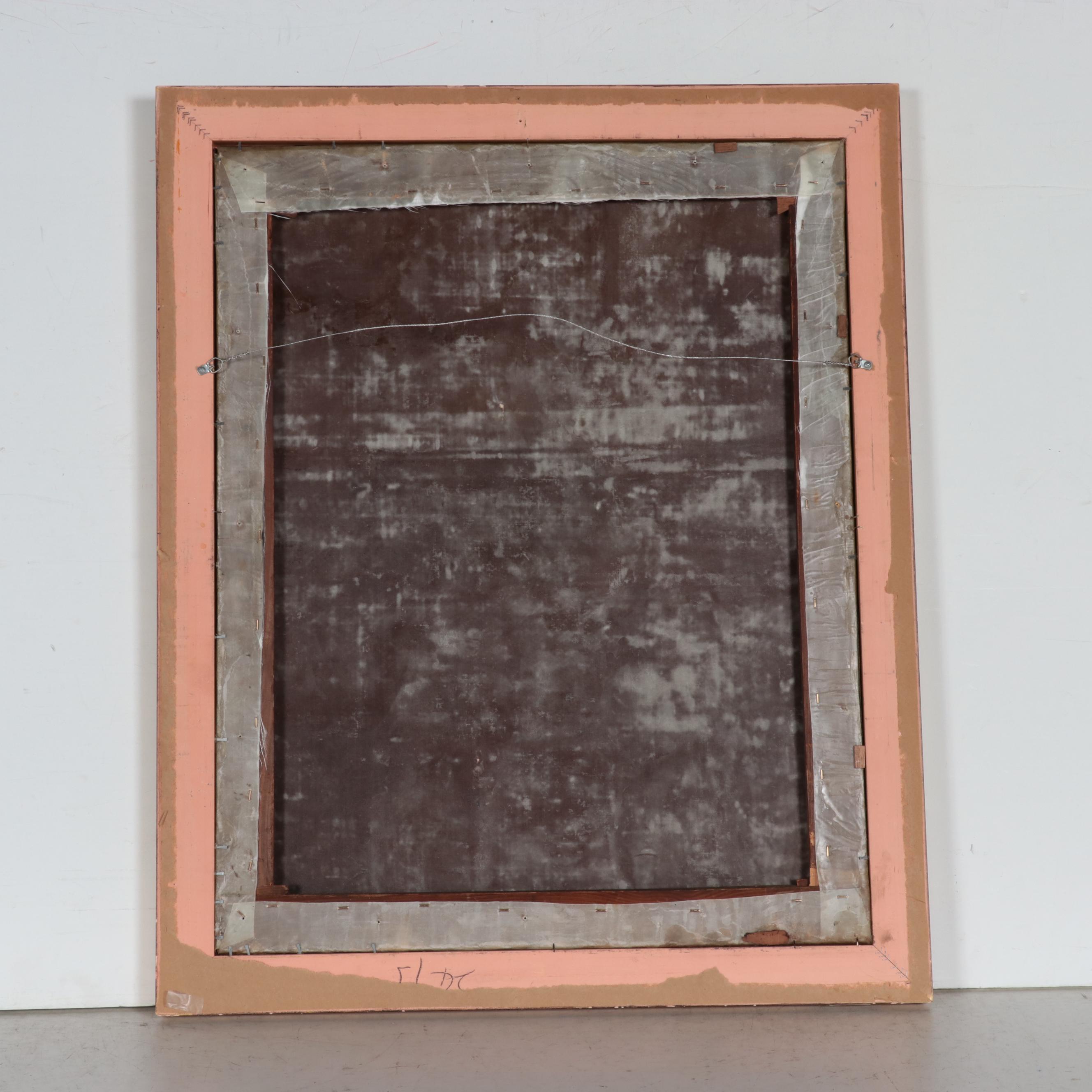 Portrait Oil Painting of German Lancer, Late 19th Century