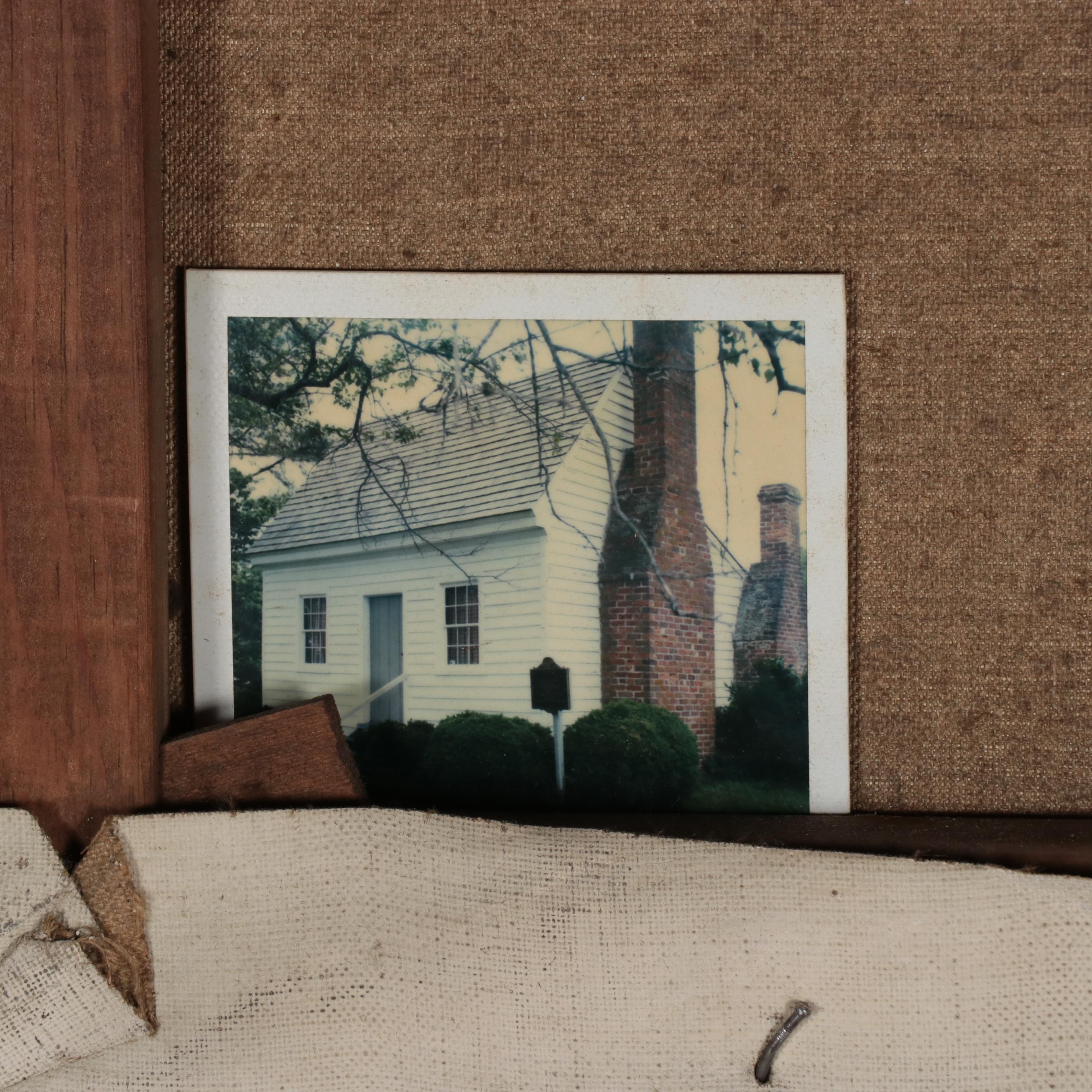 David Silvette Portrait Oil Painting of Walter Reed, Circa 1937