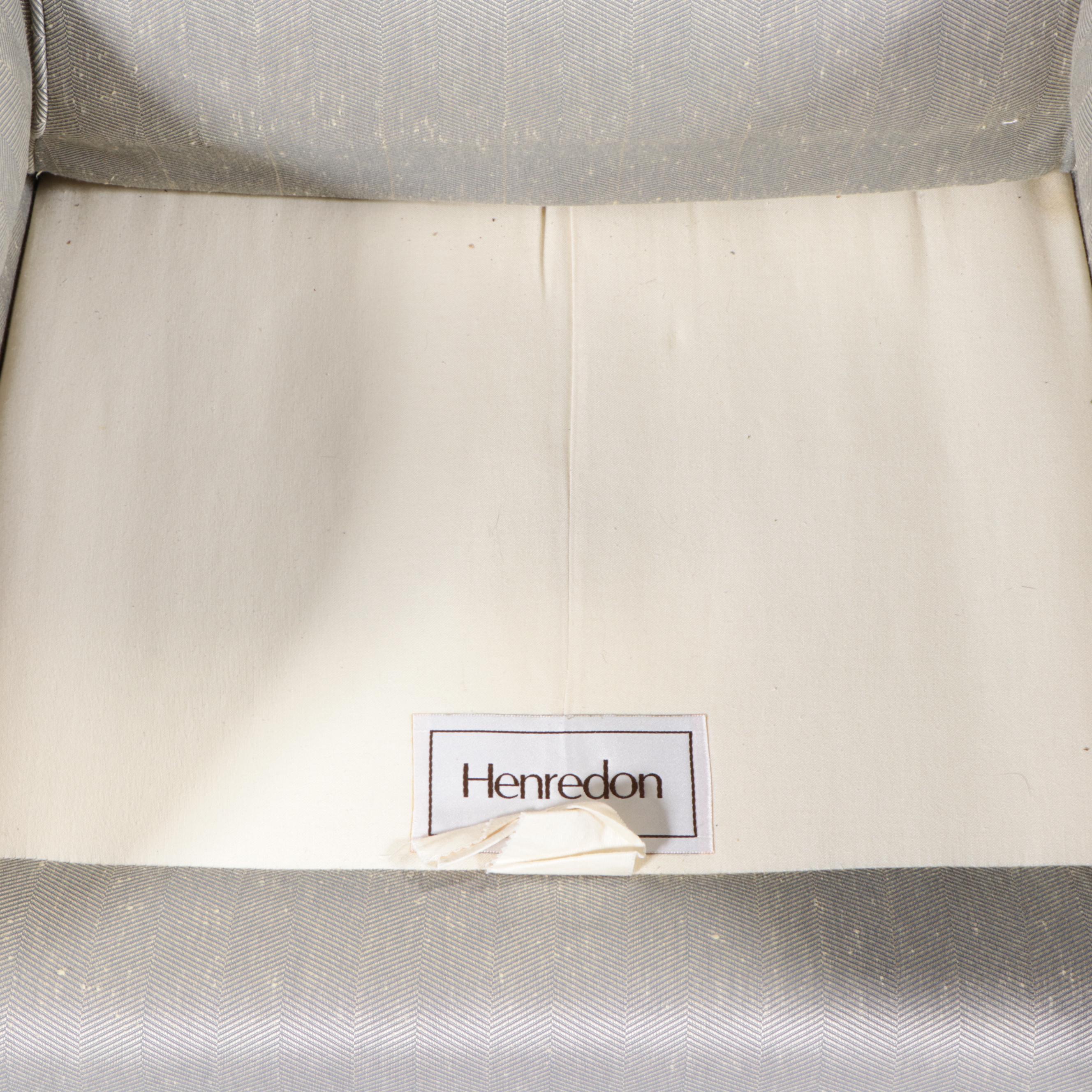 Pair of Henredon Upholstered Armchairs