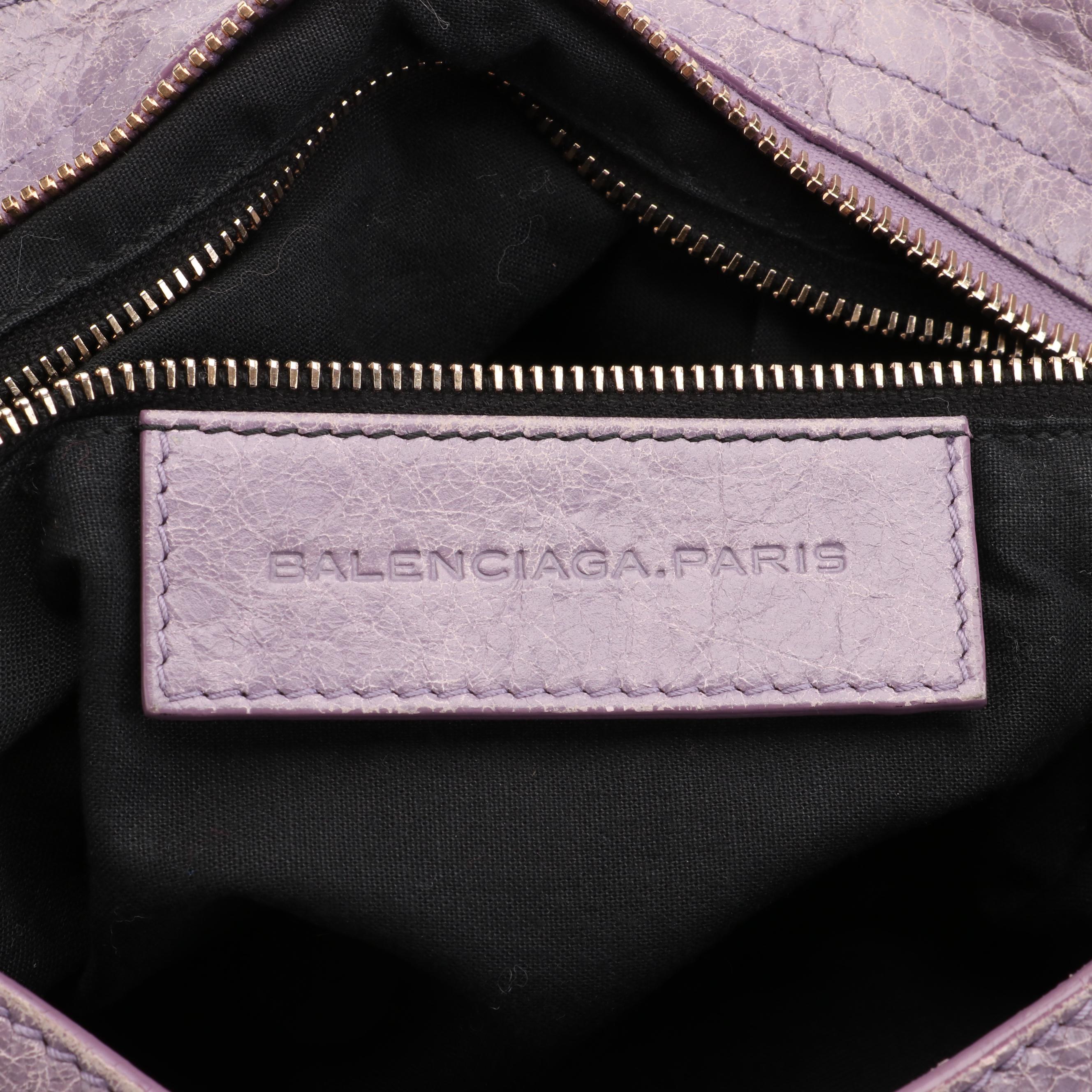 Balenciaga City Giant Studs Leather Two-Way Bag