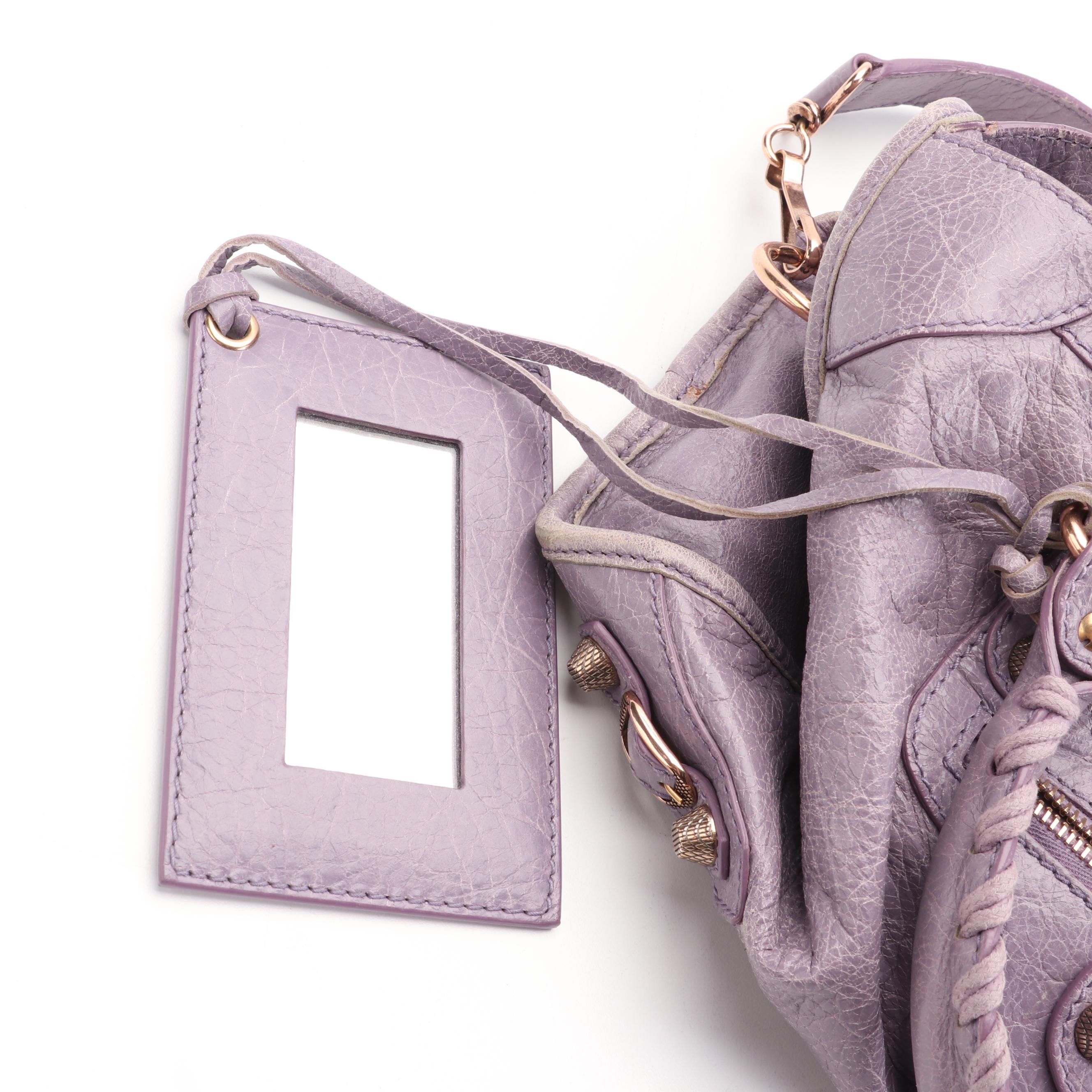 Balenciaga City Giant Studs Leather Two-Way Bag