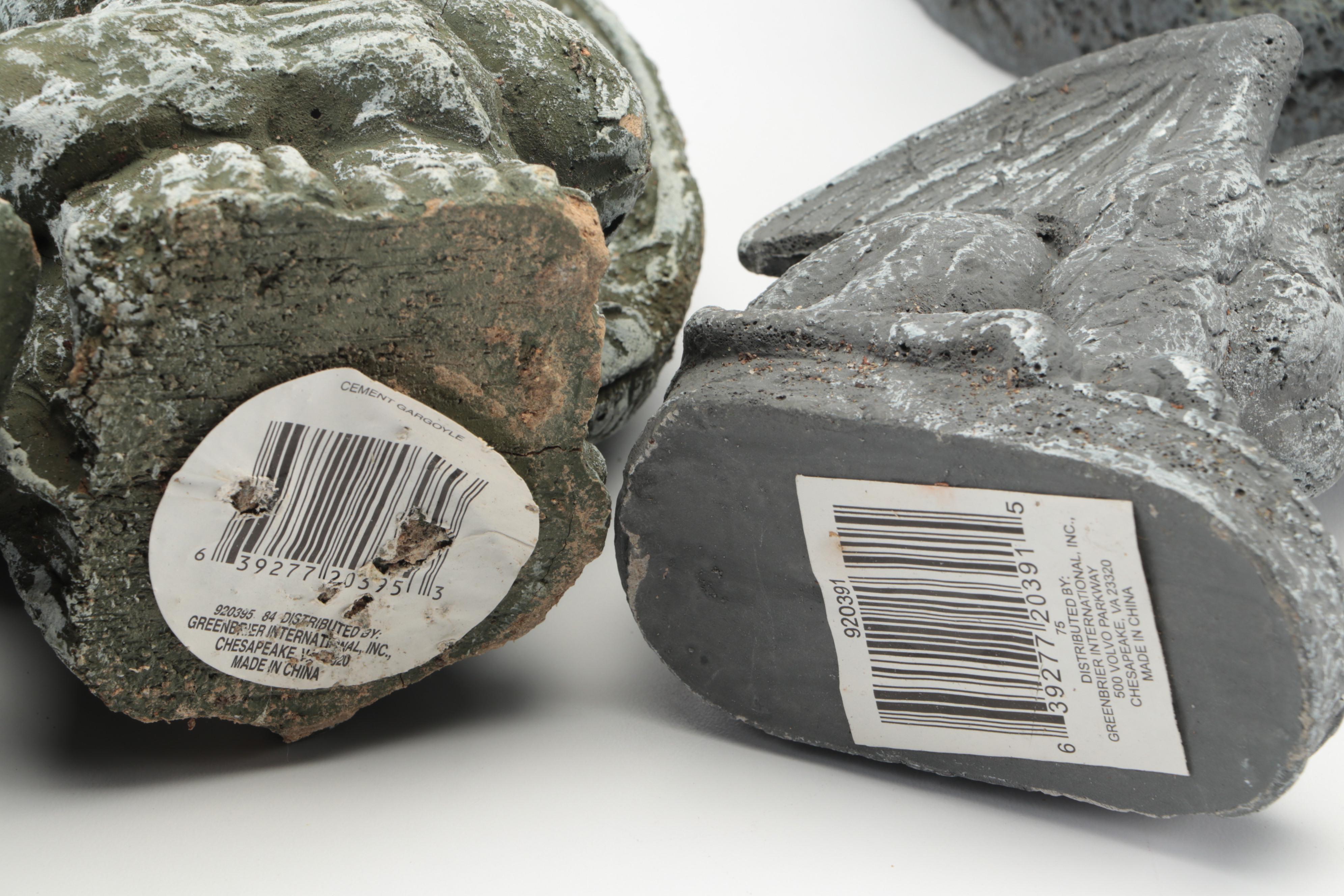 Gothic Style Cast Resin Gargoyle Figures