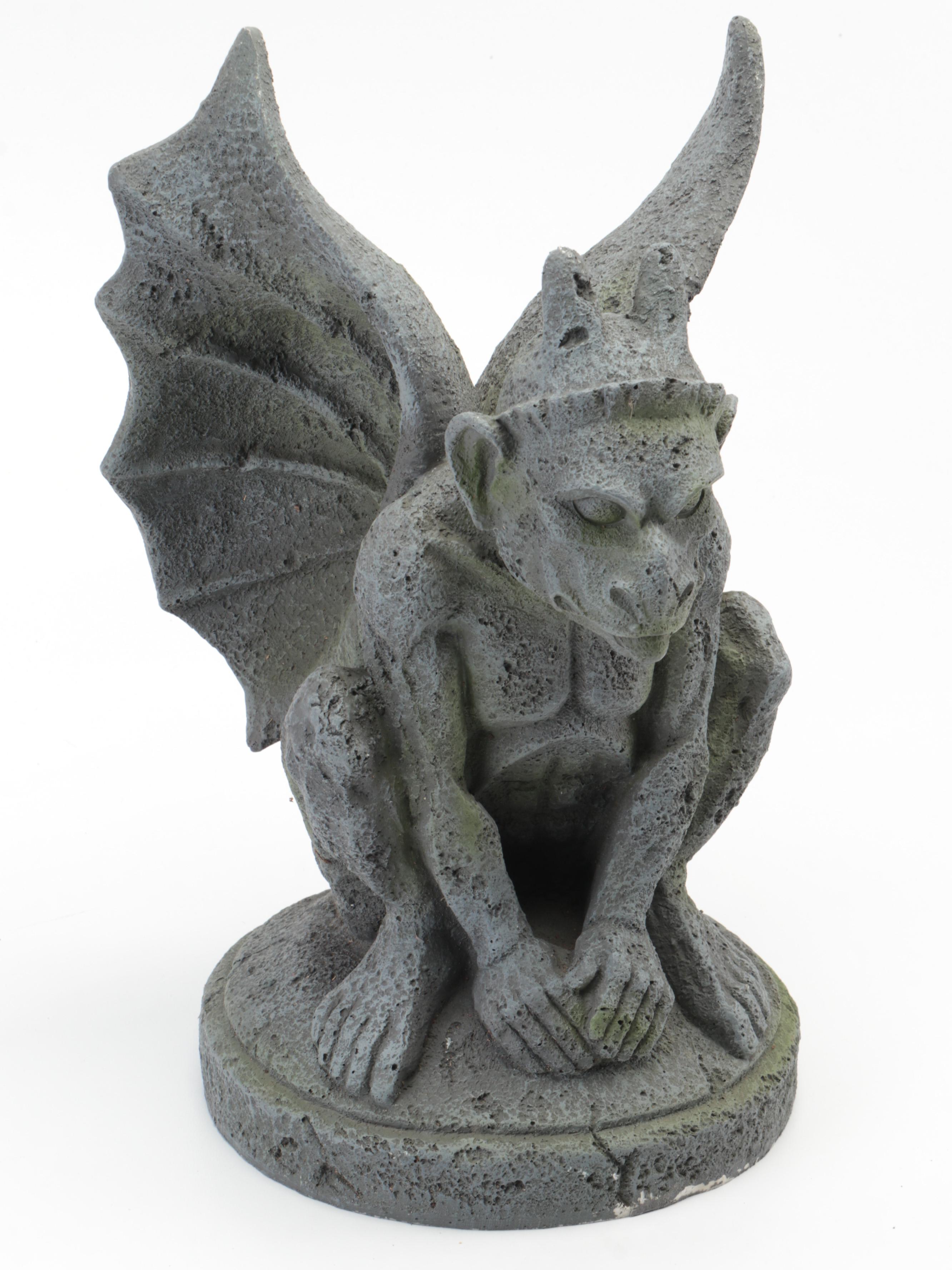 Gothic Style Cast Resin Gargoyle Figures