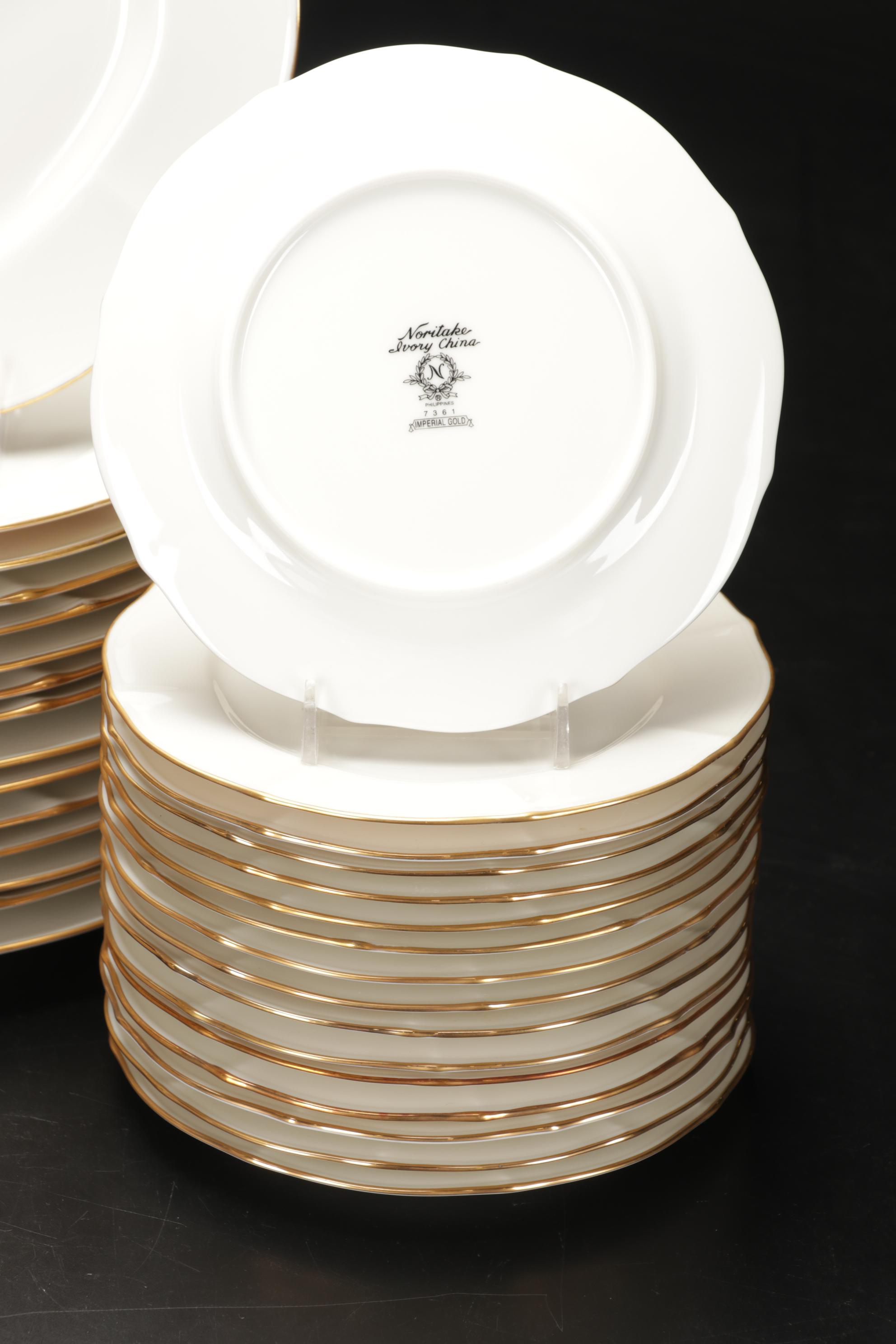 Noritake "Imperial Gold" Dinnerware