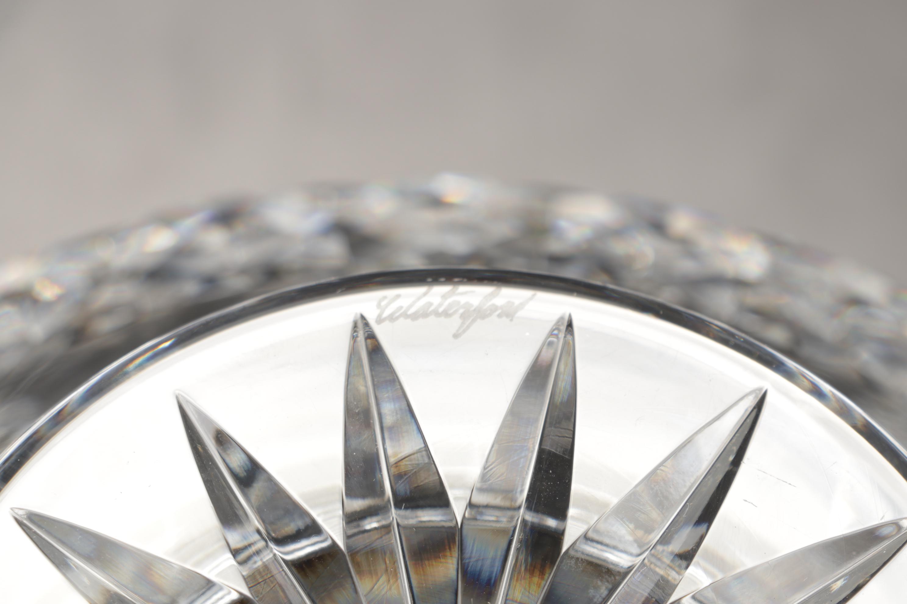 Waterford Crystal Master Cutter Footed Bowl