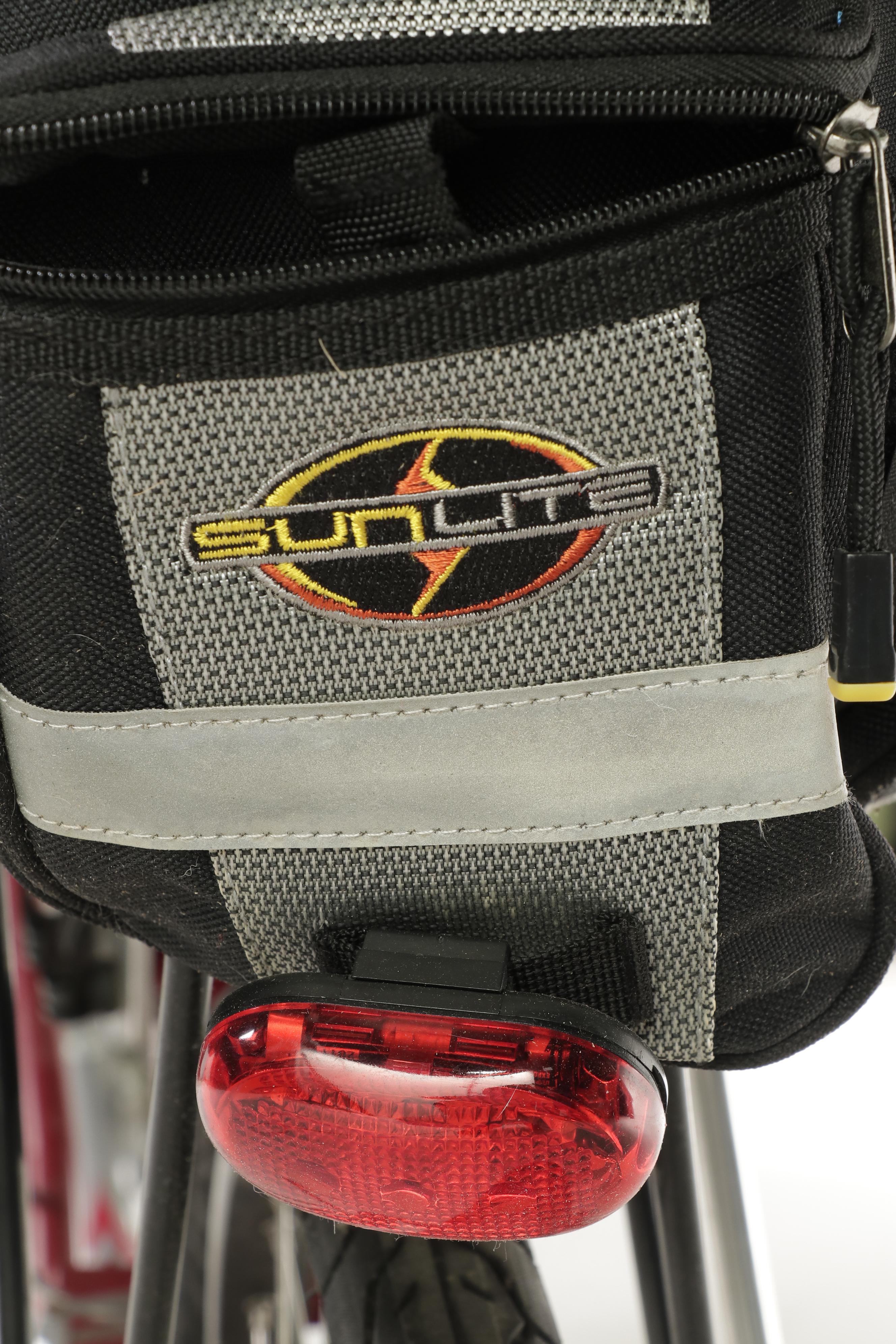 Sun Seekers EZ-Sport Ax Aluminum Recumbent Bicycle With Sunlite Cargo Bag