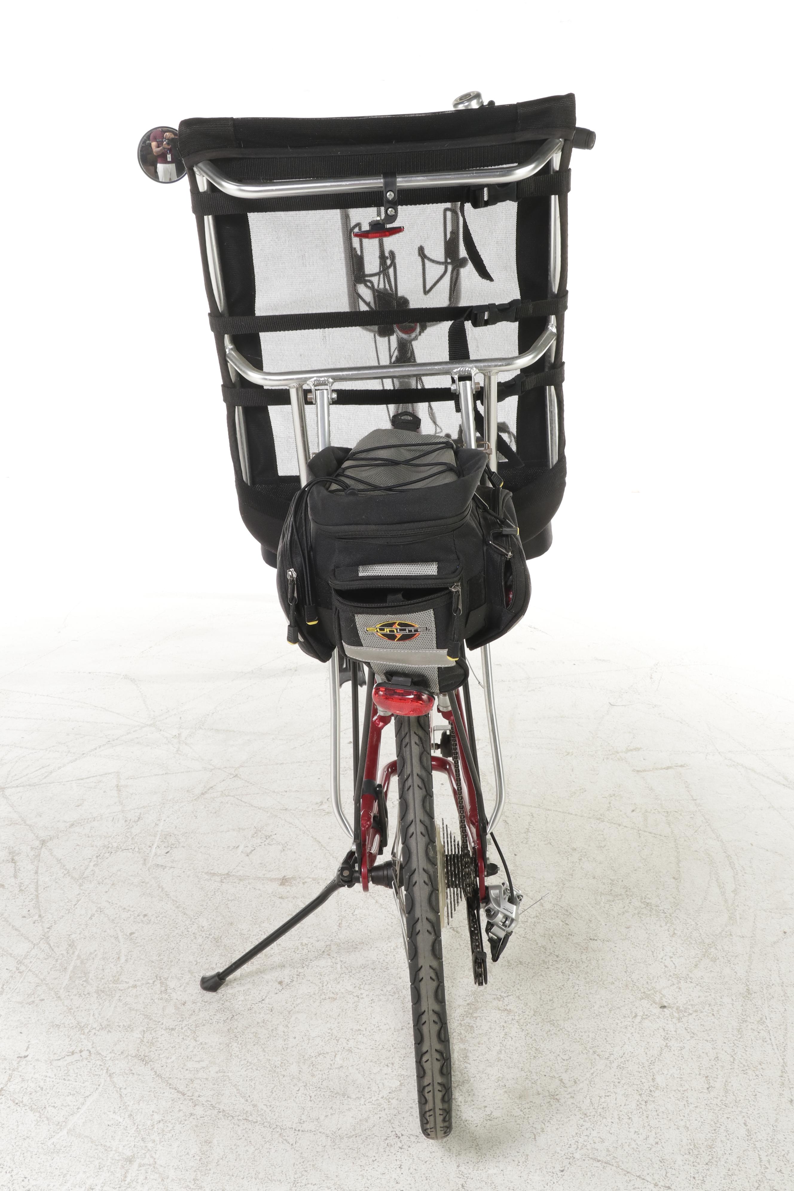 Sun Seekers EZ-Sport Ax Aluminum Recumbent Bicycle With Sunlite Cargo Bag
