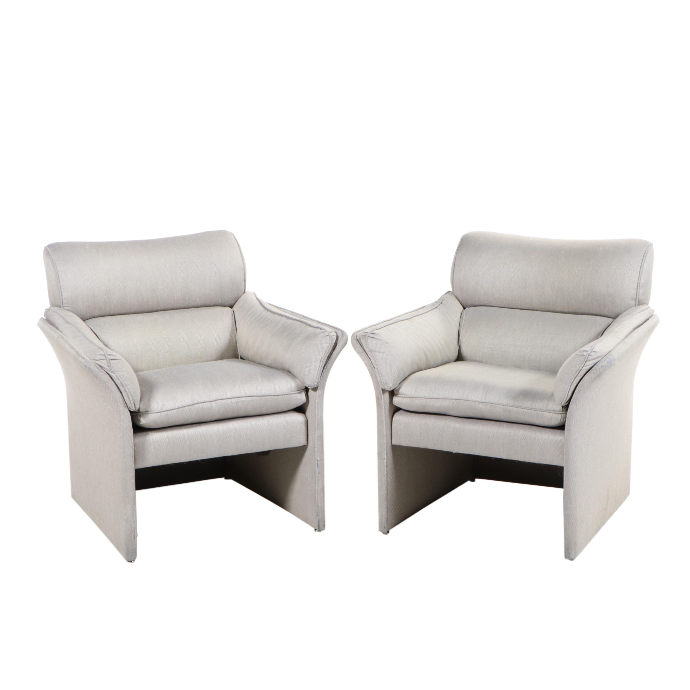 Pair of Henredon Upholstered Armchairs
