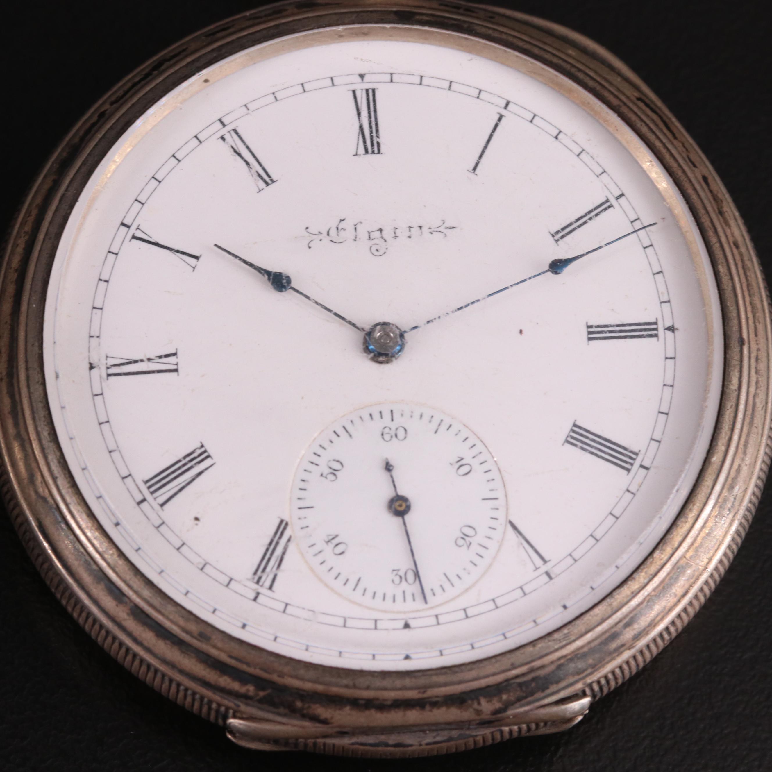 1898 Elgin and 1889 American Waltham Pocket Watches