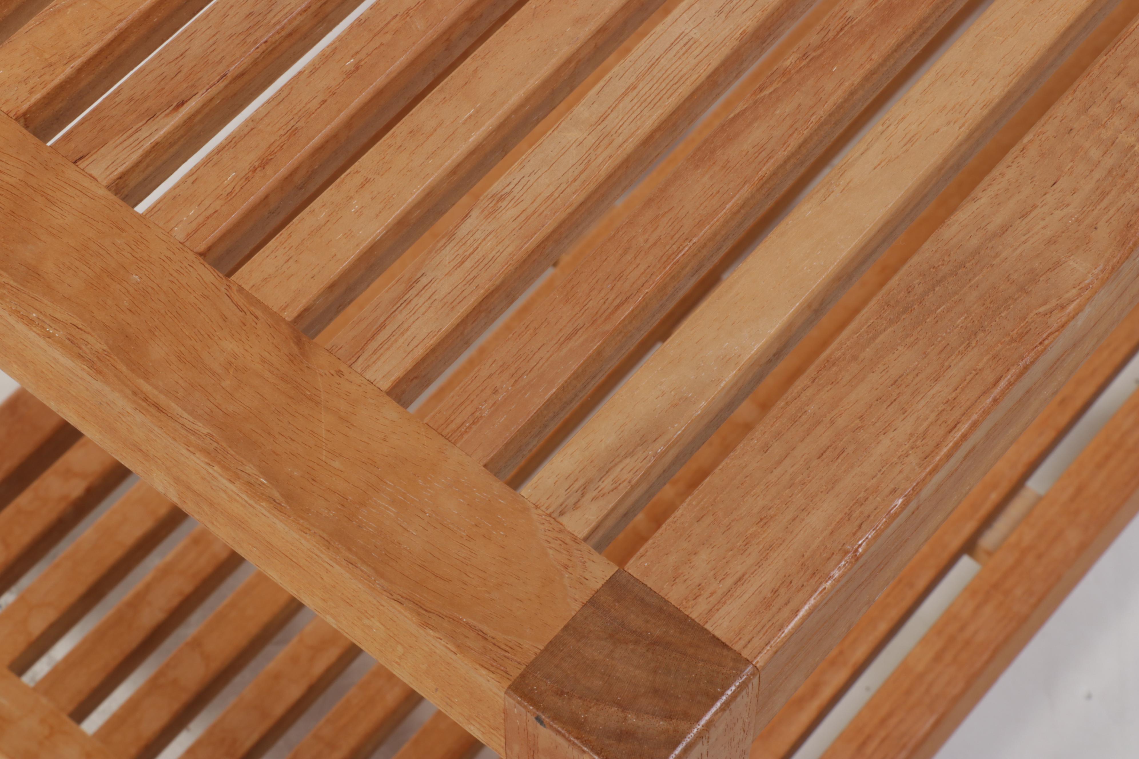 Williams Sonoma Teak Bench from Del Mar Collection