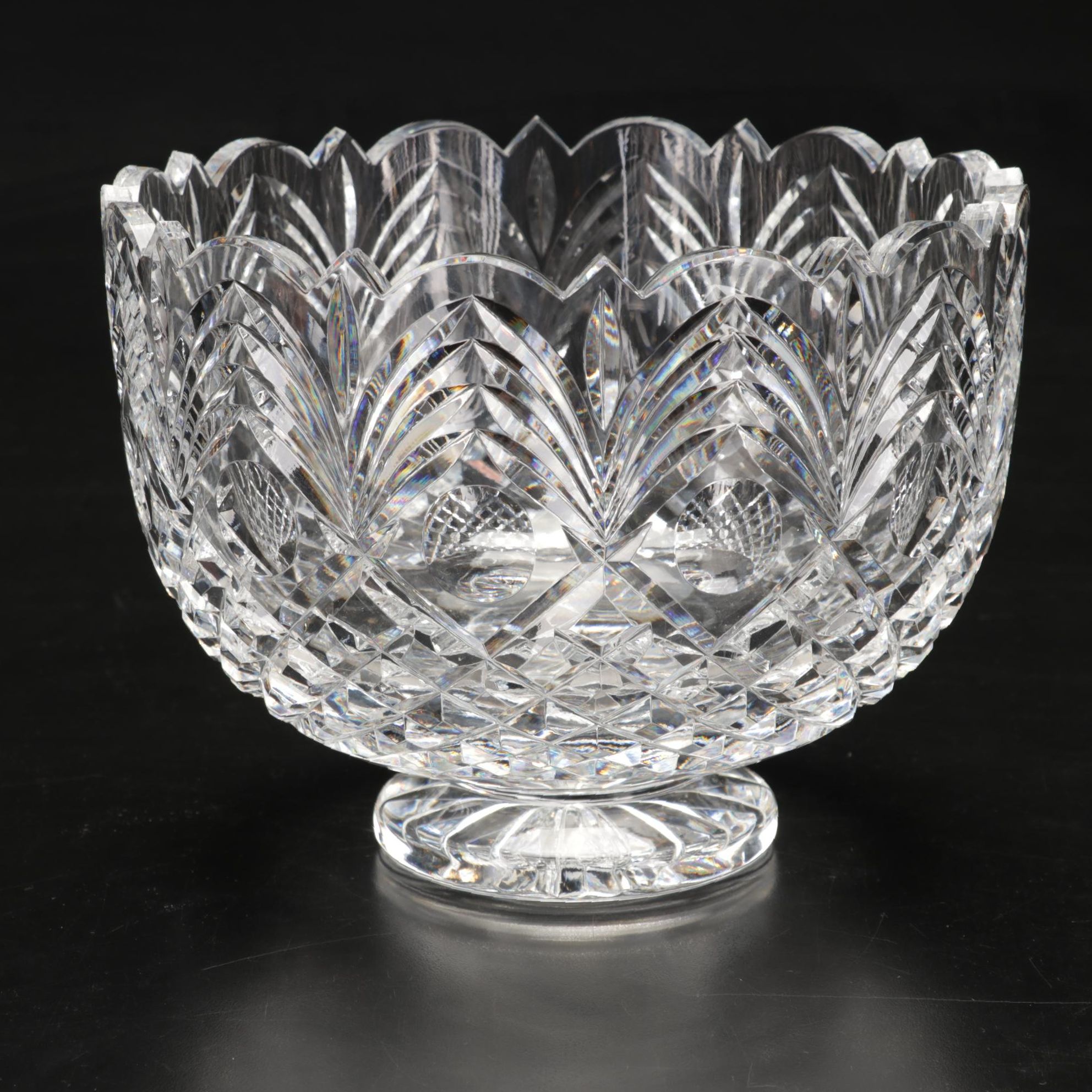 Waterford Crystal Master Cutter Footed Bowl
