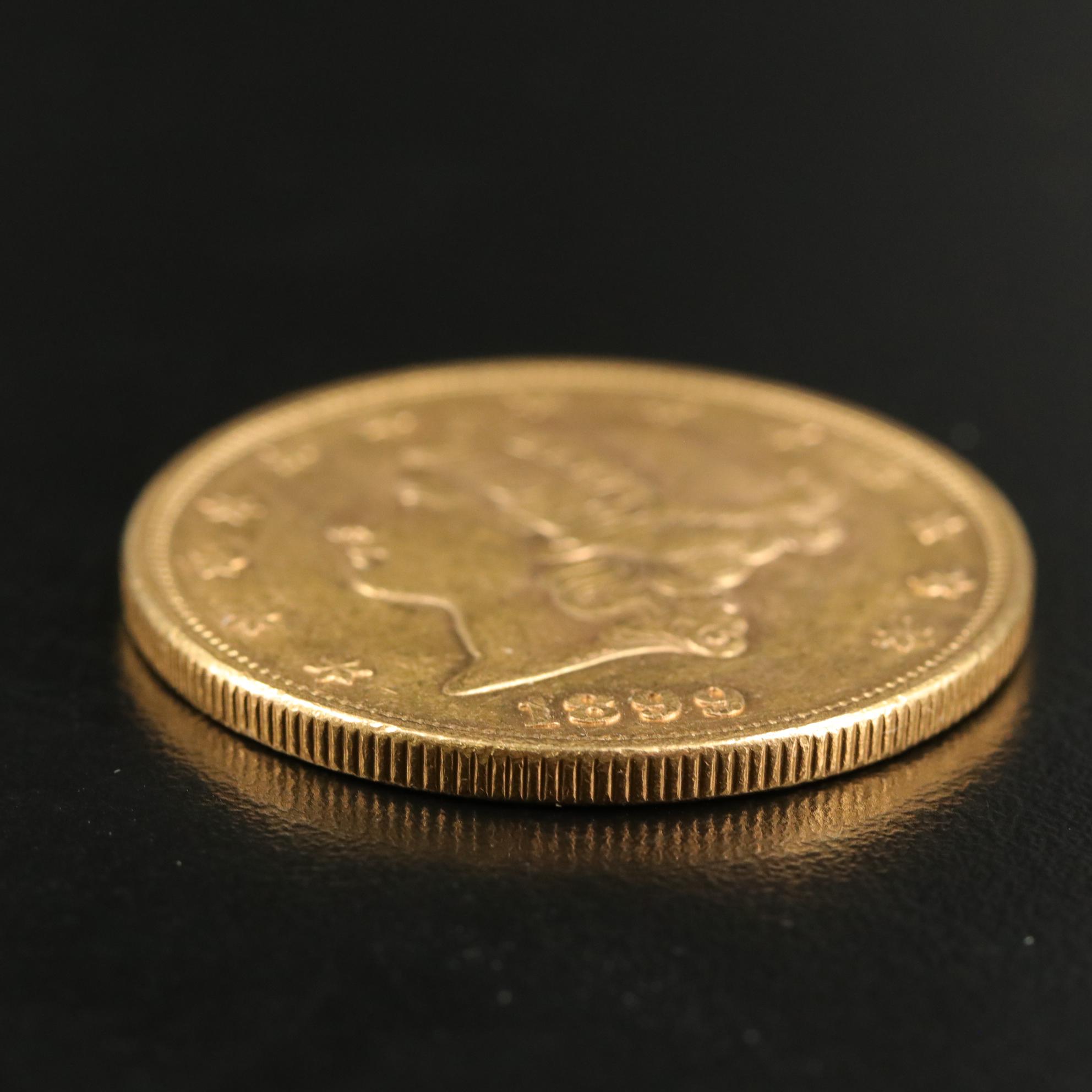 1899 Liberty Head $20 Gold Double Eagle