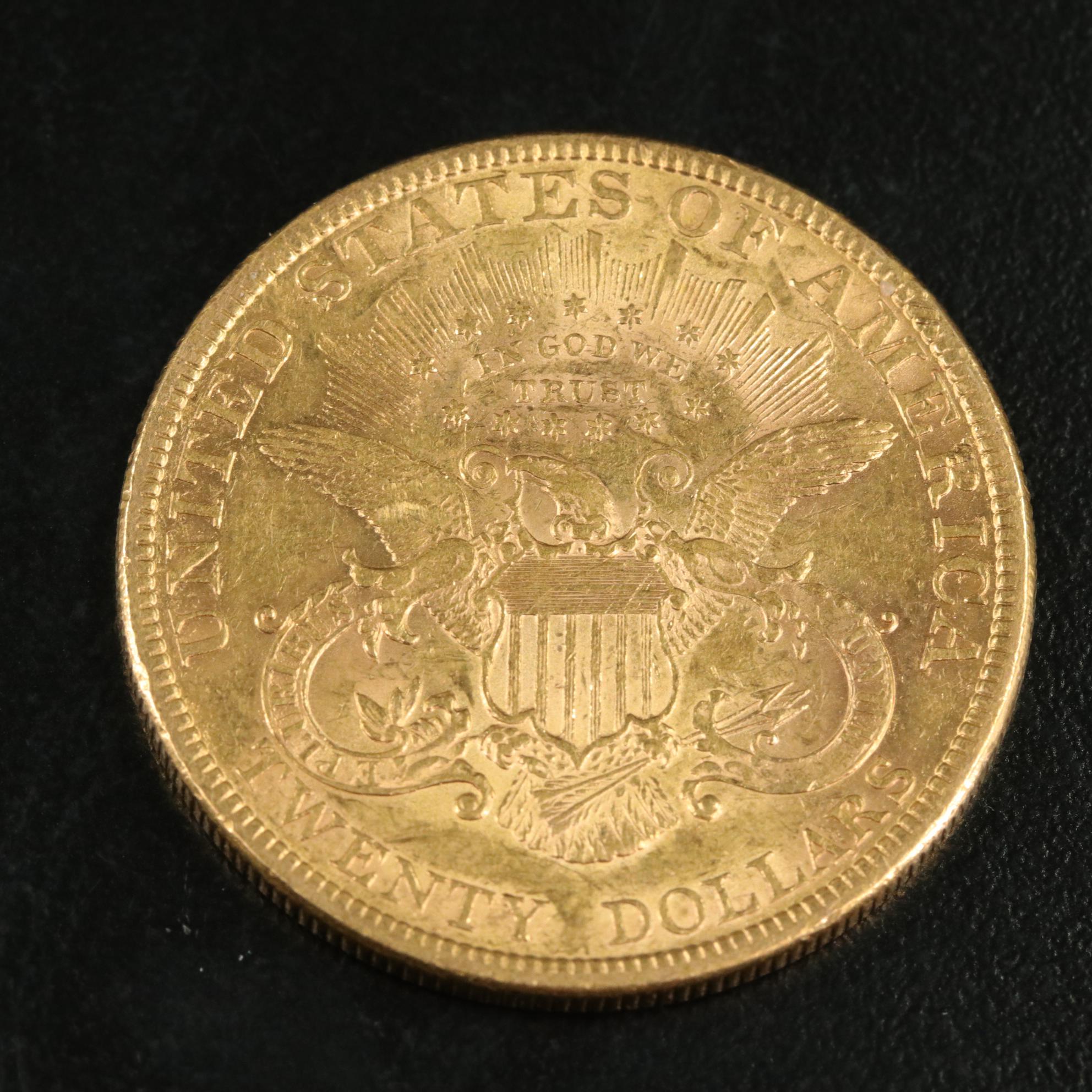 1899 Liberty Head $20 Gold Double Eagle