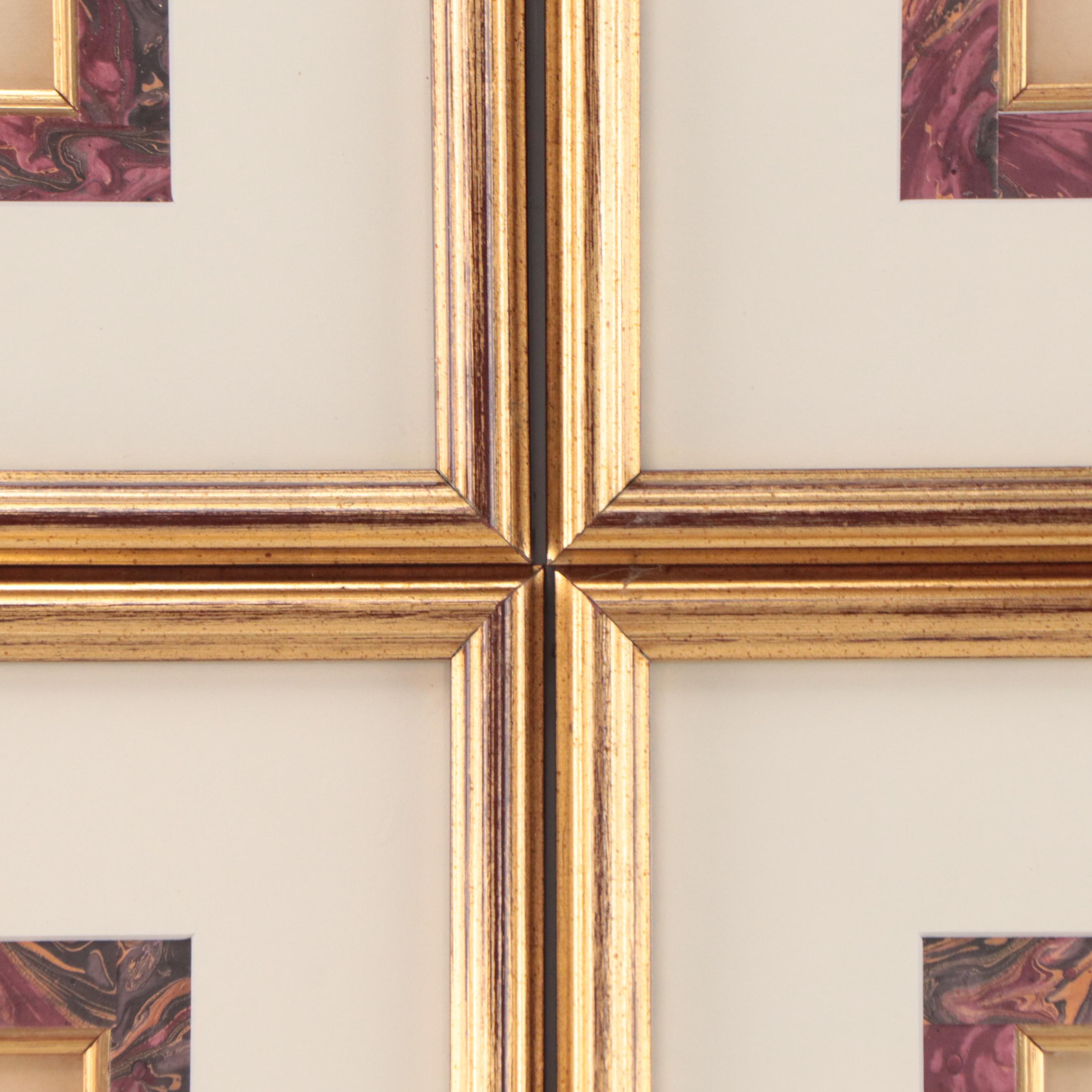 Set of Botanical Watercolor Paintings