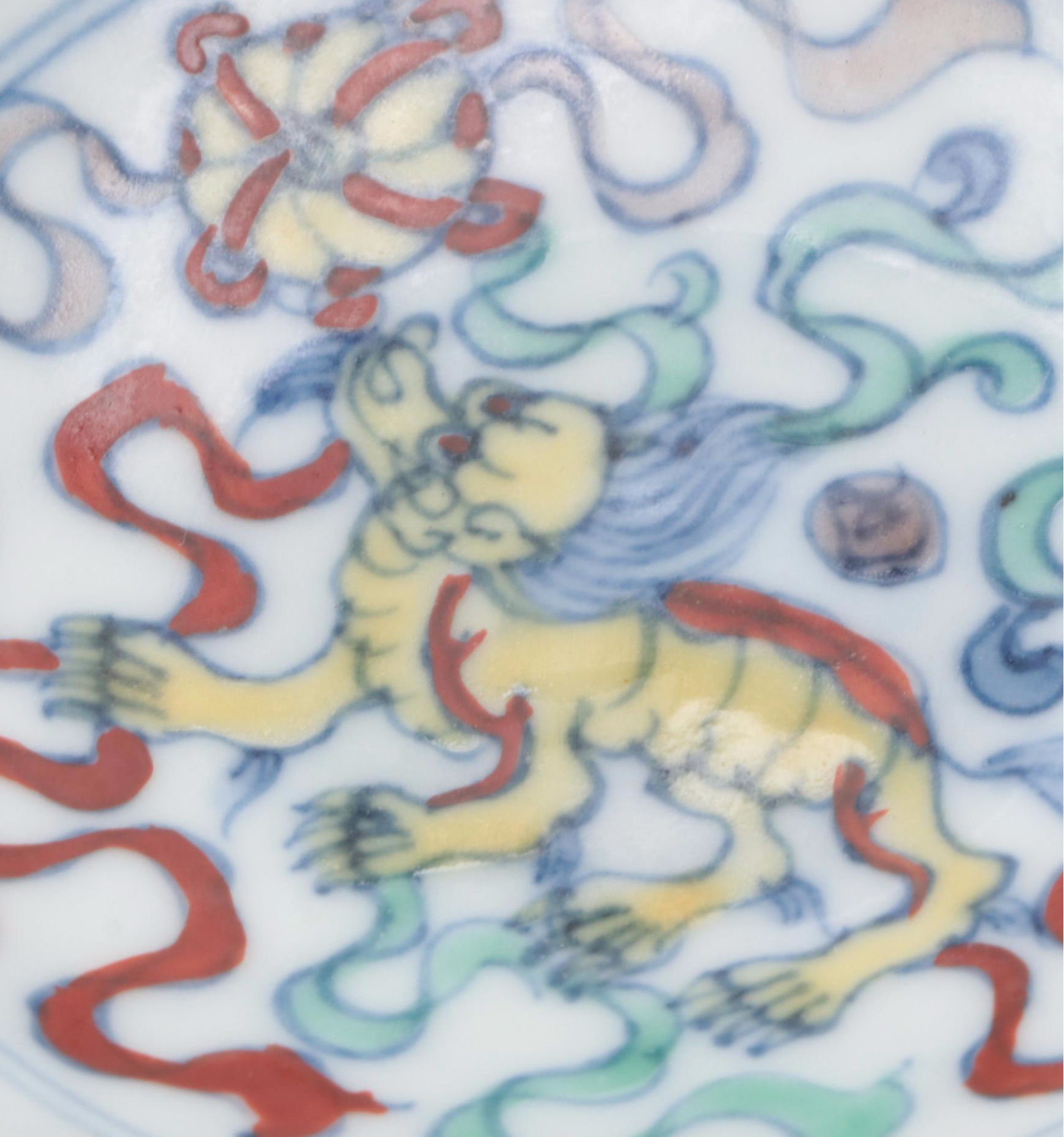 Chinese Porcelain Dragon Bowl